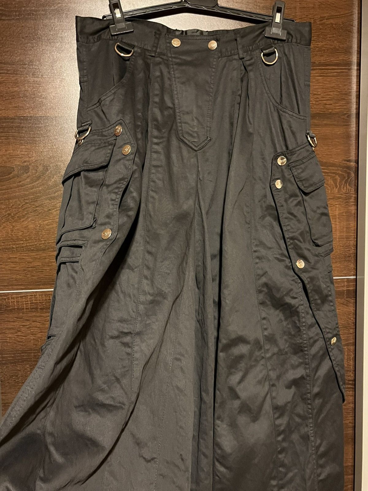 Other Queen of Darkness long gothic cargo skirt Y2K punk skirt Size 28" / US 6 / IT 42 - 7 Thumbnail