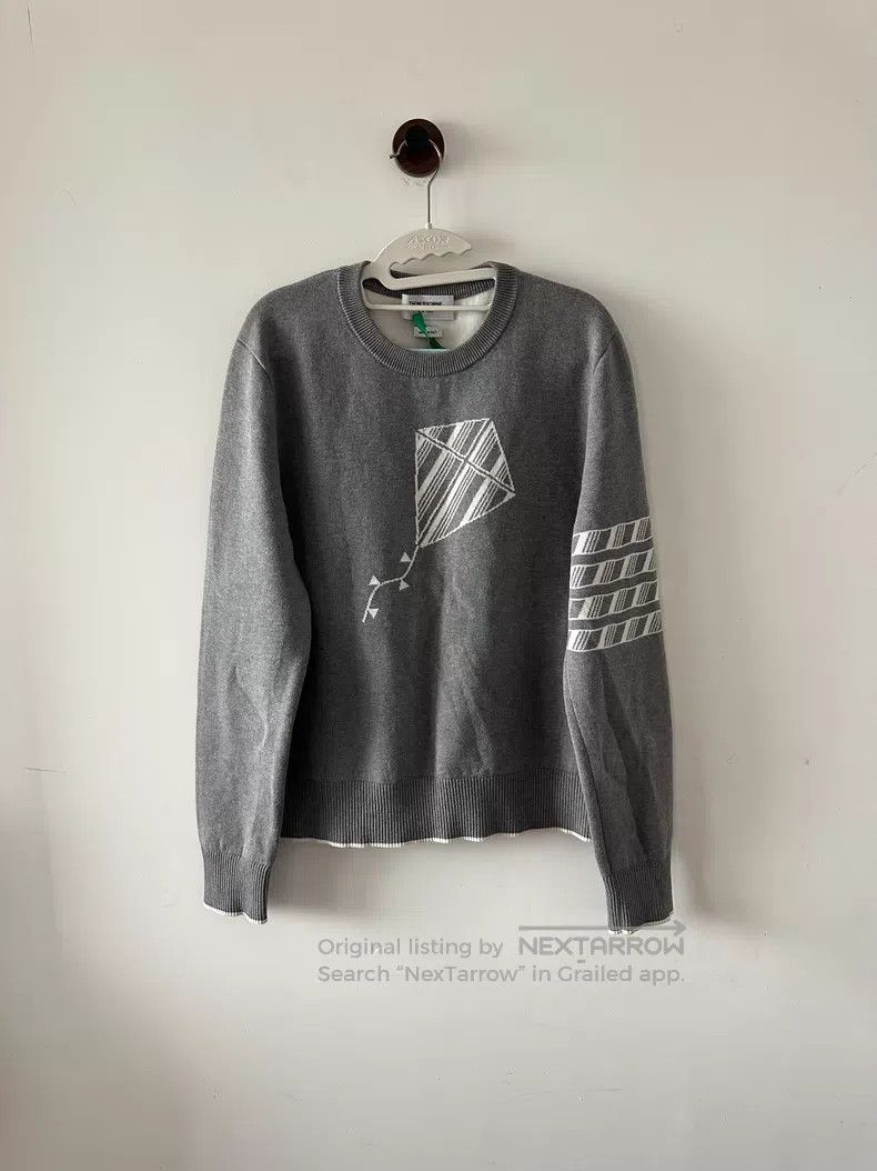 Thom Browne Thom Browne Kite Knit Sweater Size US L / EU 52-54 / 3 - 1 Thumbnail