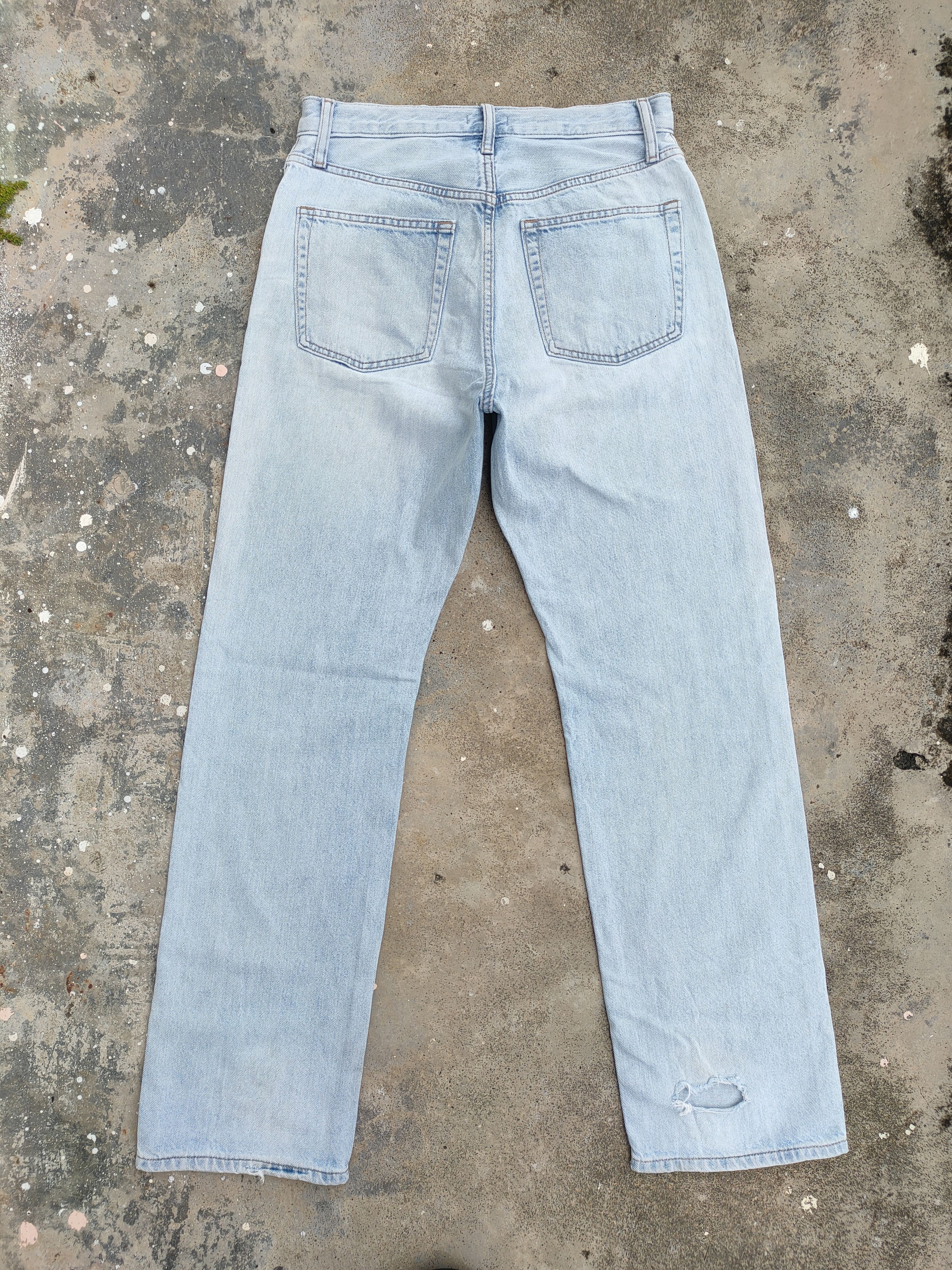 Black Label VINTAGE JAPANESE FADED WASH BLUE JEANS DENIM PANTS Size US 30 / EU 46 - 10 Thumbnail