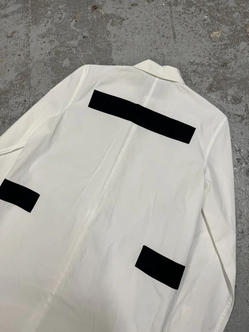 Designer × Givenchy × Vintage Givenchy Sample White & Black Contemporary Sample Shirt Size US S / EU 44-46 / 1 - 6 Thumbnail