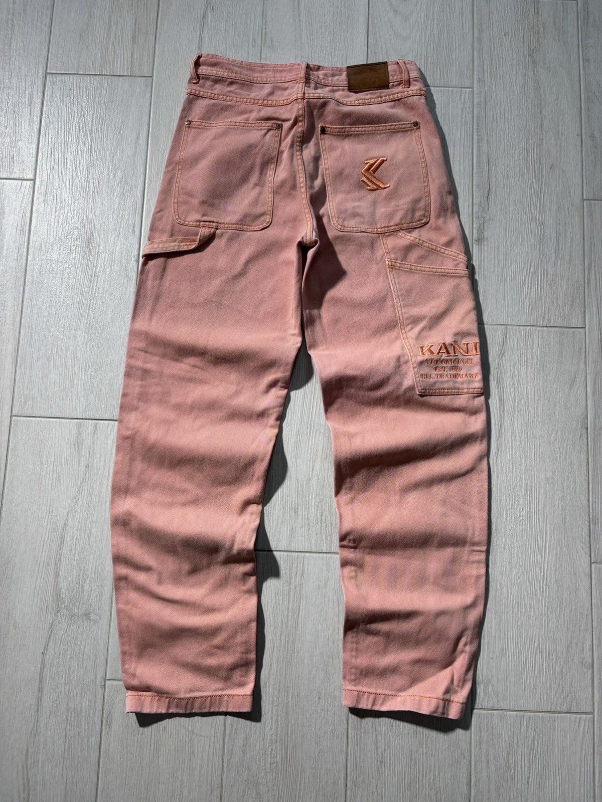 Karl Kani Karl Kani Jeans Cargo WorkWear Style Back Logo Size US 30 / EU 46 - 1 Thumbnail