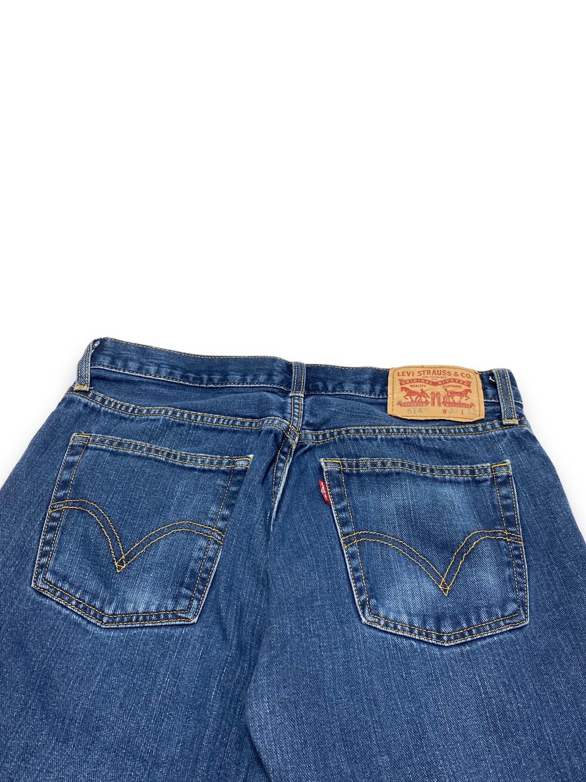 Jean Vintage LEVI'S Denim Blue Jeans 514 Size US 32 / EU 48 - 10 Thumbnail