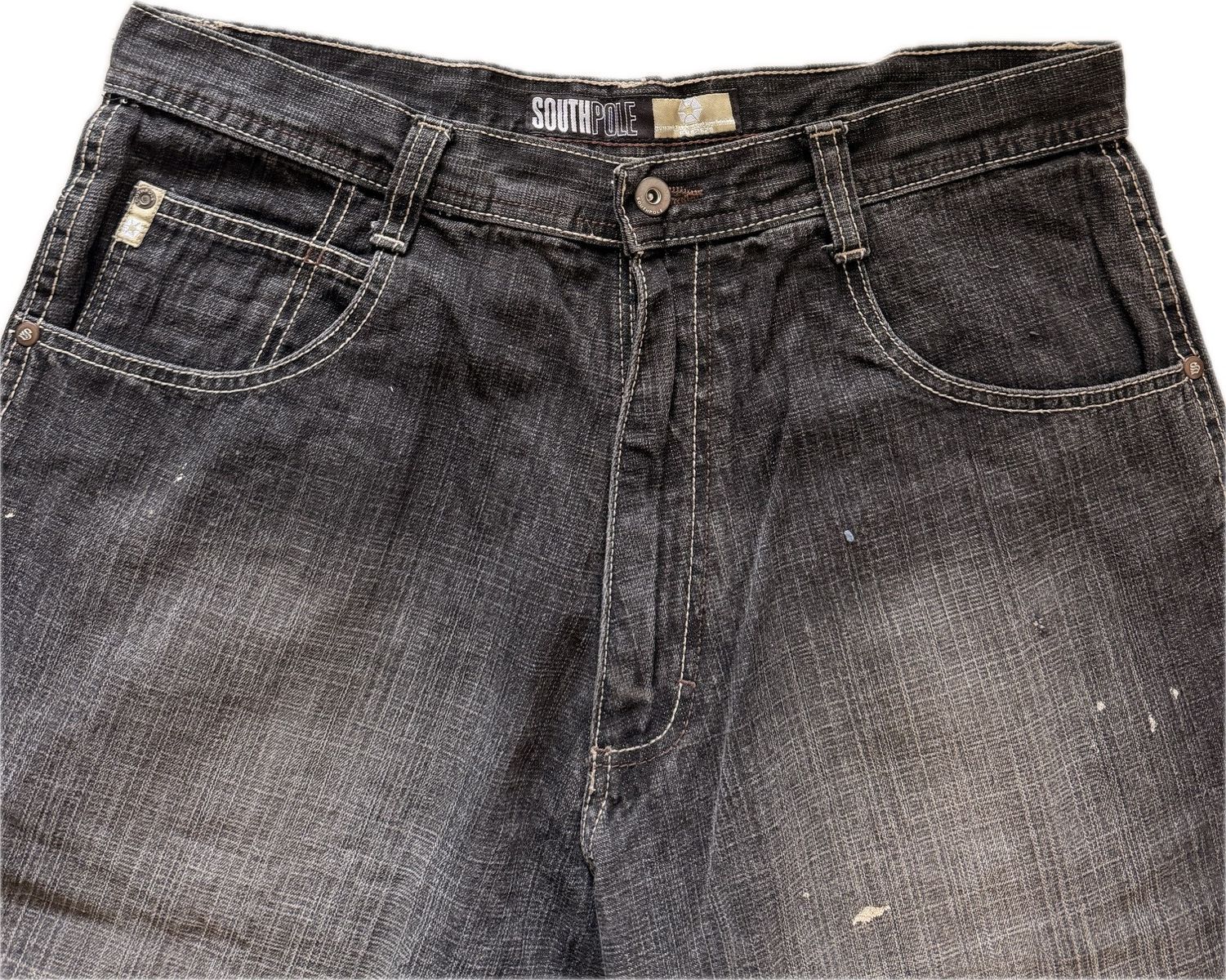 Southpole Gold Tab Black Southpole Jorts Size US 34 / EU 50 - 5 Thumbnail