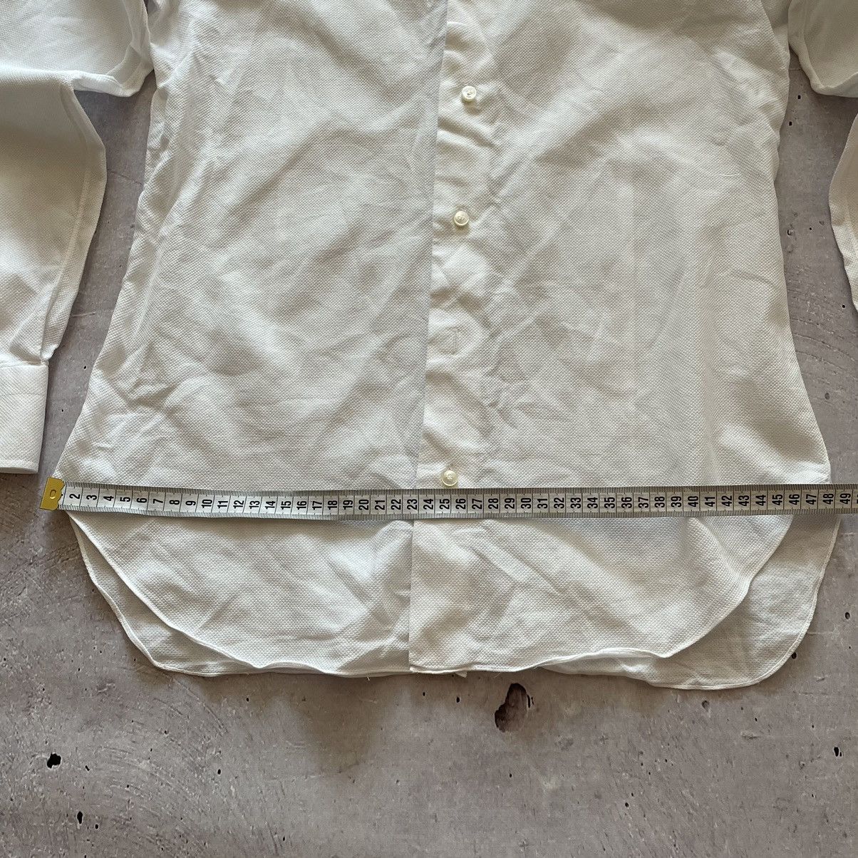 Barba Napoli Barba Napoli White Men's Buttons up Shirt Size 38 Size US M / EU 48-50 / 2 - 6 Thumbnail