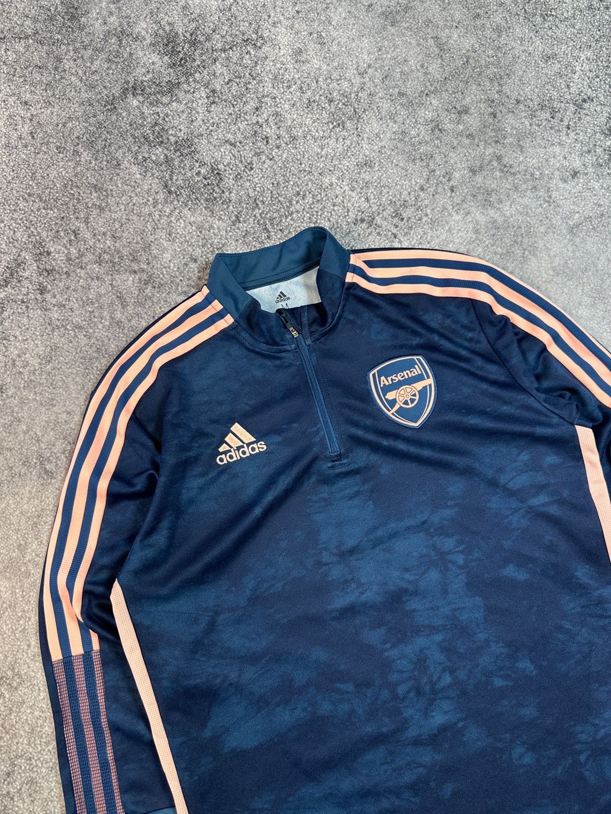 Adidas × Vintage Vintage Adidas Arsenal Soccer Sweatshirt Blokecore M Rare Size US M / EU 48-50 / 2 - 2 Thumbnail