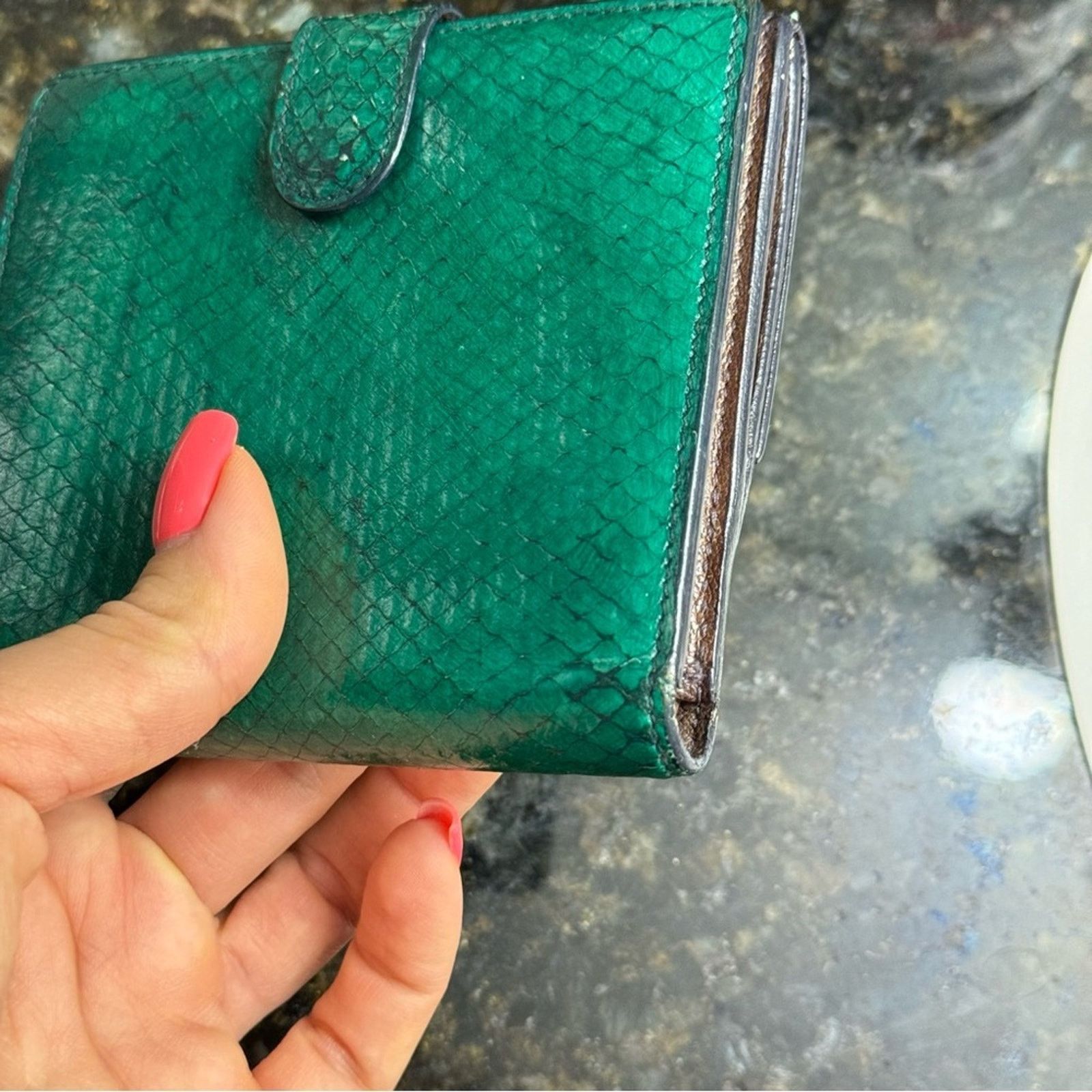 Bottega Veneta BOTTEGA VENETA Wallet, Green, Square Size ONE SIZE - 13 Thumbnail
