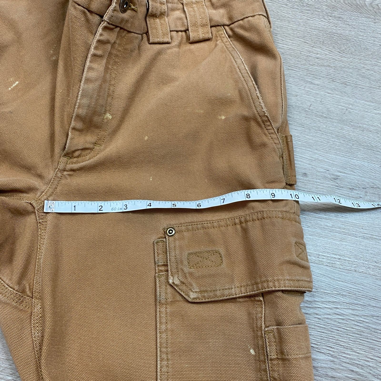 Duluth Trading Company Duluth Trading Co Fire Hose Relaxed Cargo Work Pants 32x29 Size US 32 / EU 48 - 6 Thumbnail