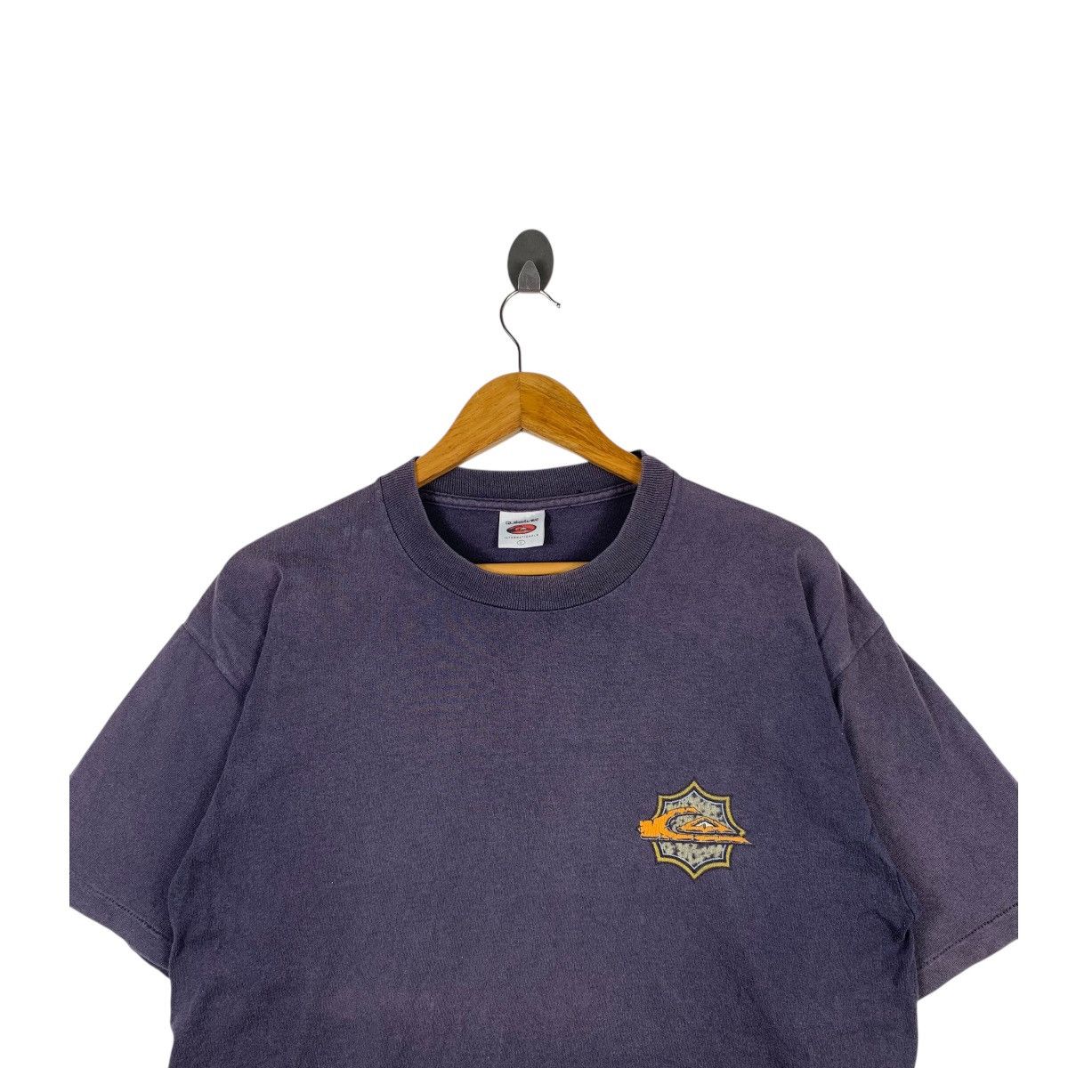Quiksilver × Vintage Vintage QUIKSILVER Made In Usa Surfboard Surfing Big T-Shirt Size US L / EU 52-54 / 3 - 2 Thumbnail