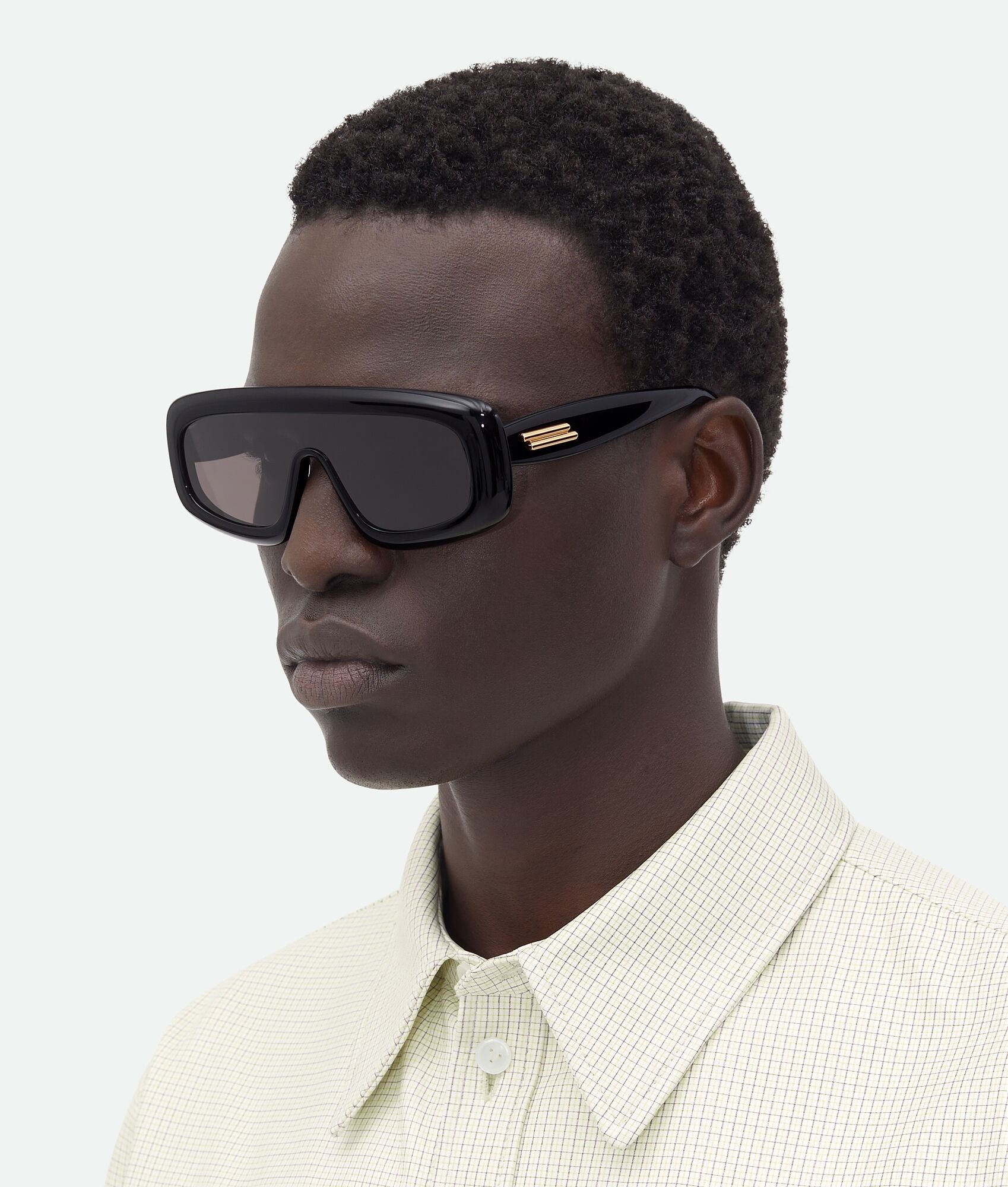 Bottega Veneta Bottega Veneta Women Sunglasses Shield BV1281S 001 BRAND NEW Size ONE SIZE - 11 Thumbnail