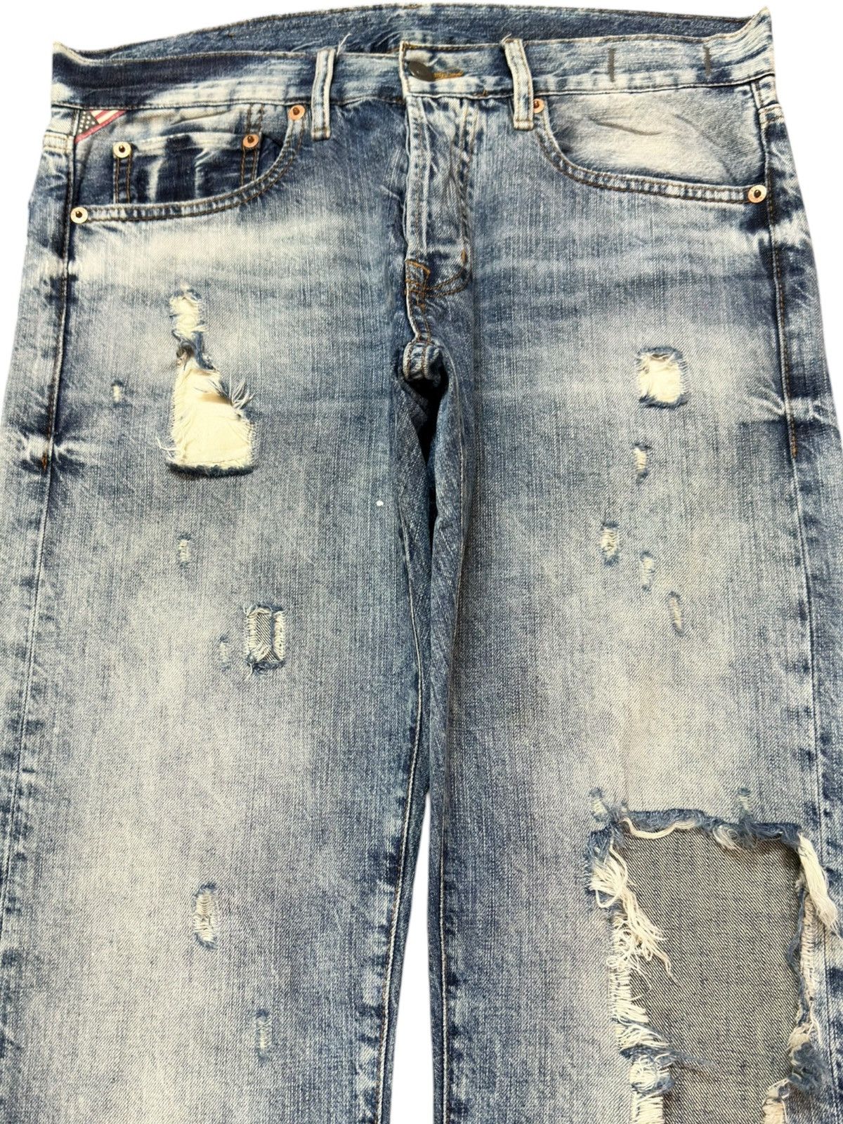 Denim & Supply Ralph Lauren Vintage Denim Supply Ralph Lauren Faded Ripped Denim Size US 32 / EU 48 - 2 Thumbnail