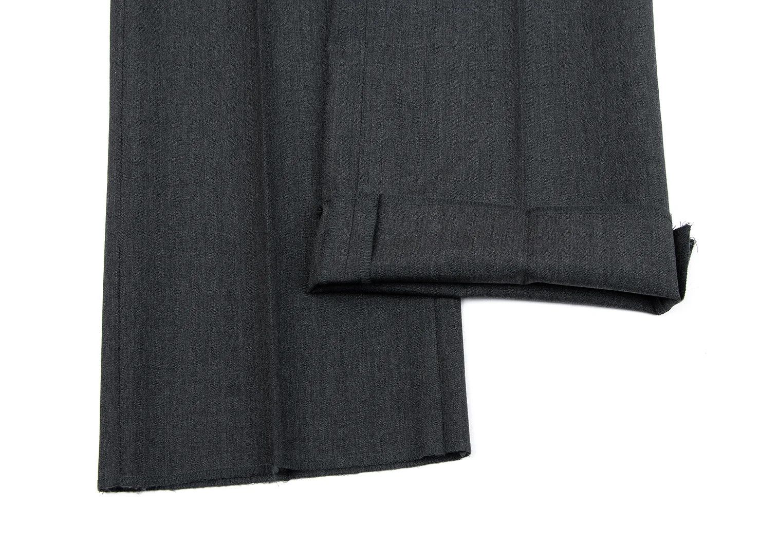 Jean Paul Gaultier Wool Straight Pants in Gray, Size 48 Size US 32 / EU 48 - 6 Thumbnail
