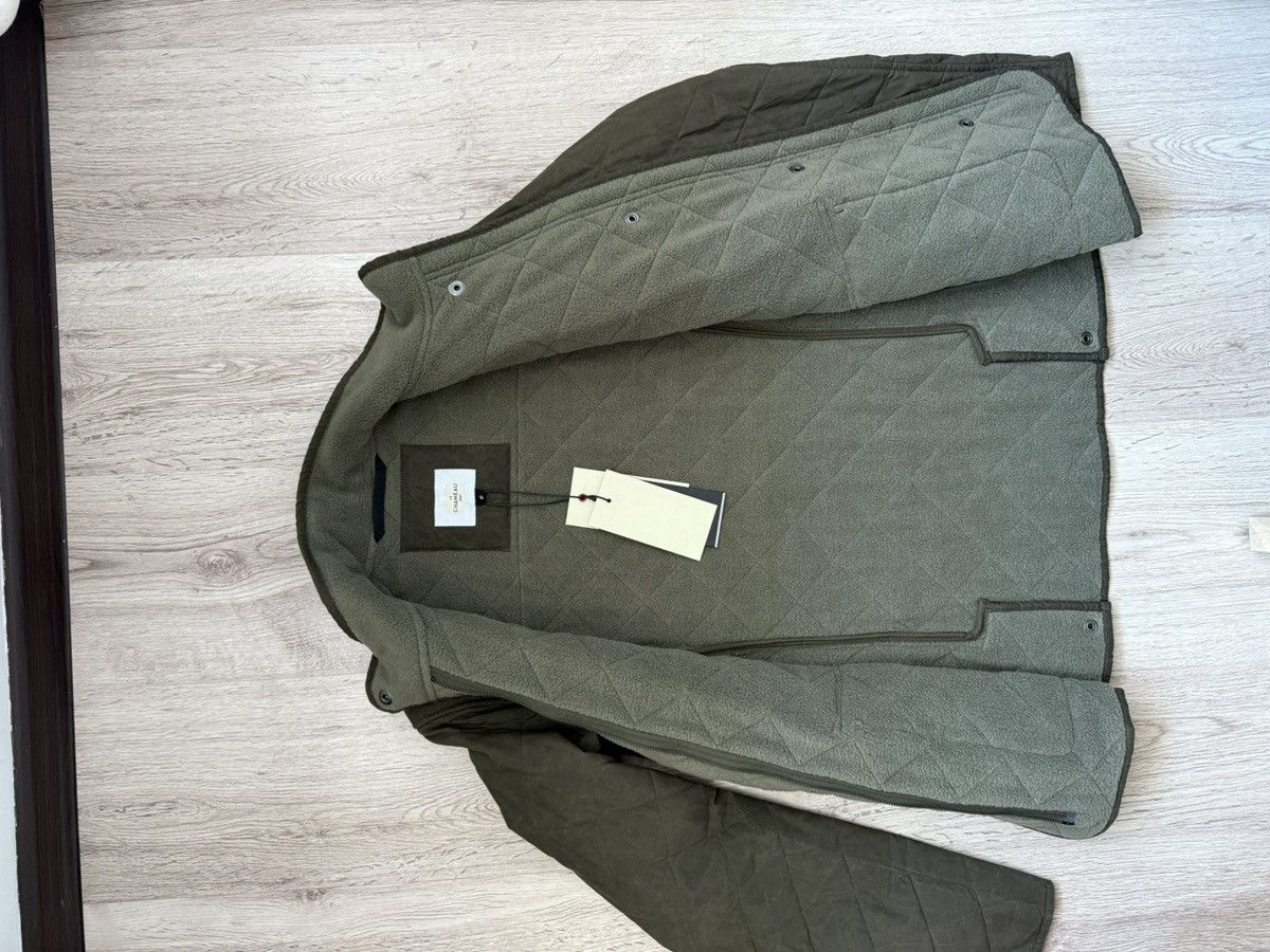 Le Chameau Le Chameau Quilted Field Jacket Olive – Women’s M / Size 10 Size M / US 6-8 / IT 42-44 - 14 Thumbnail