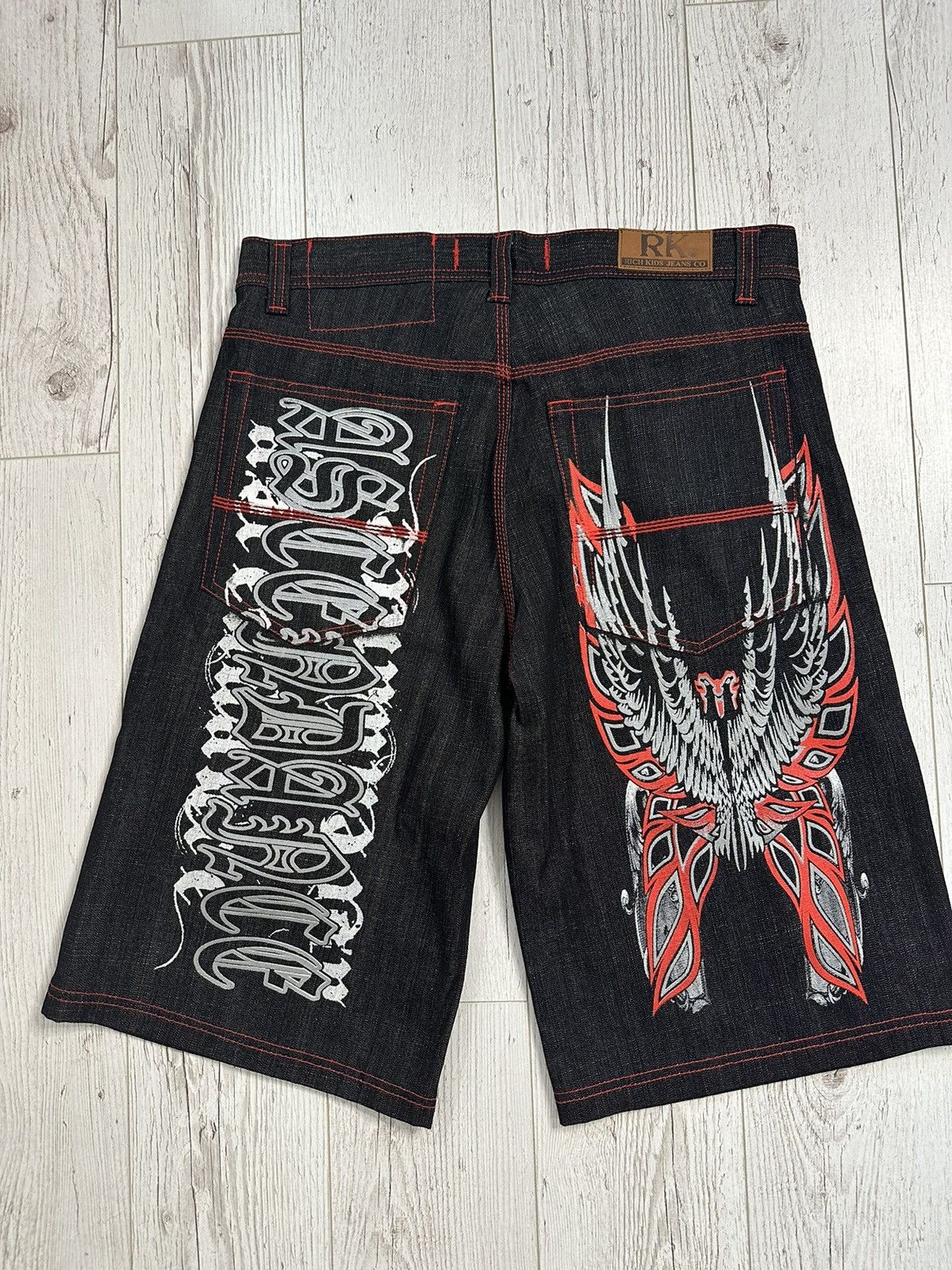 Designer Vintage jorts Rich Kids opium shorts Size US 36 / EU 52 - 1 Thumbnail