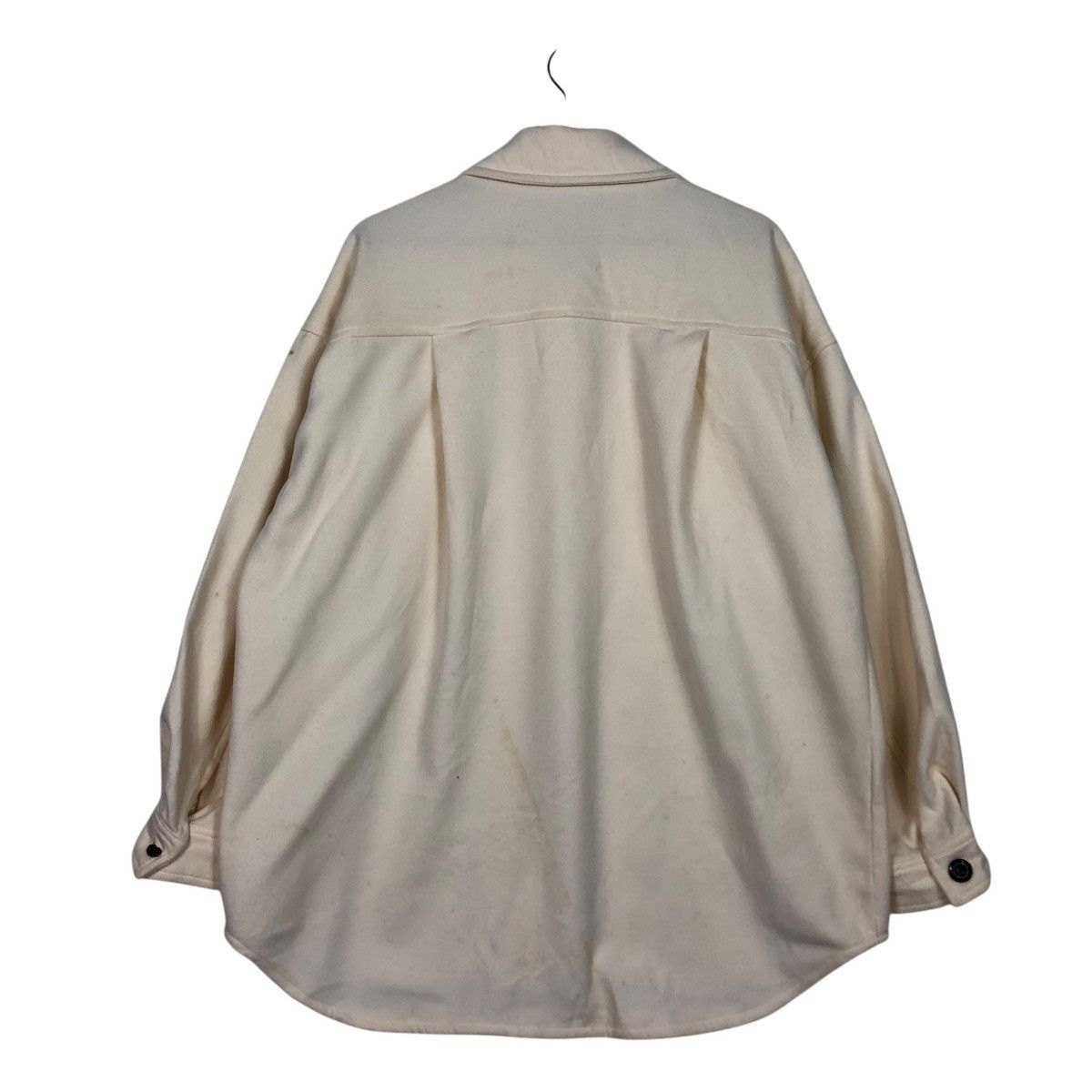 Japanese Brand 🔥VINTAGE WOOL CHORE BUTTON JACKET GU JAPAN ISSEY MIYAKE Size US L / EU 52-54 / 3 - 10 Thumbnail