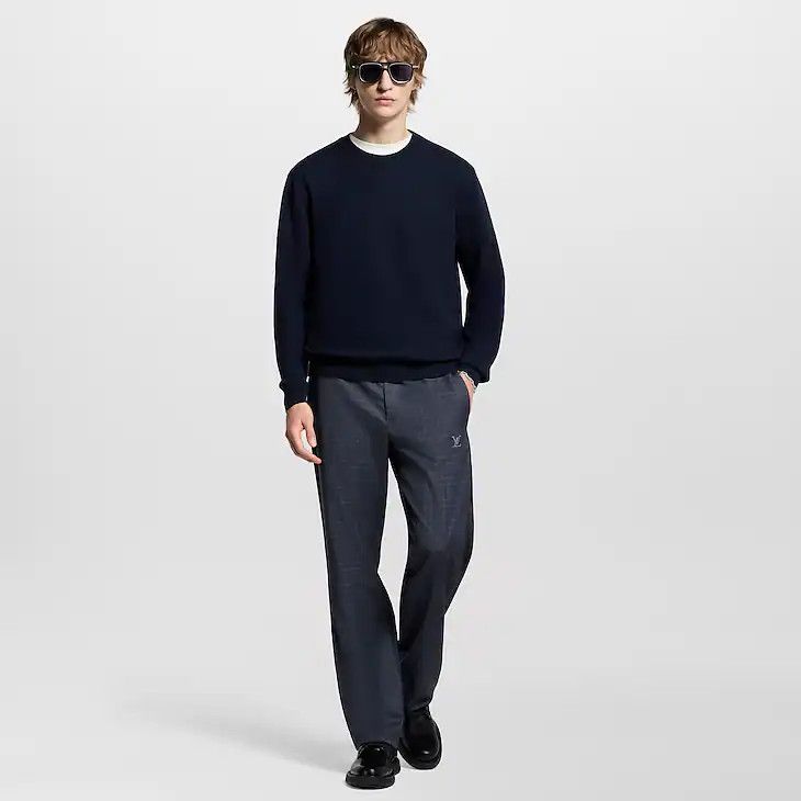 Louis Vuitton Tailored Track Trousers - 52 L Size US 28 / EU 44 - 2 Thumbnail