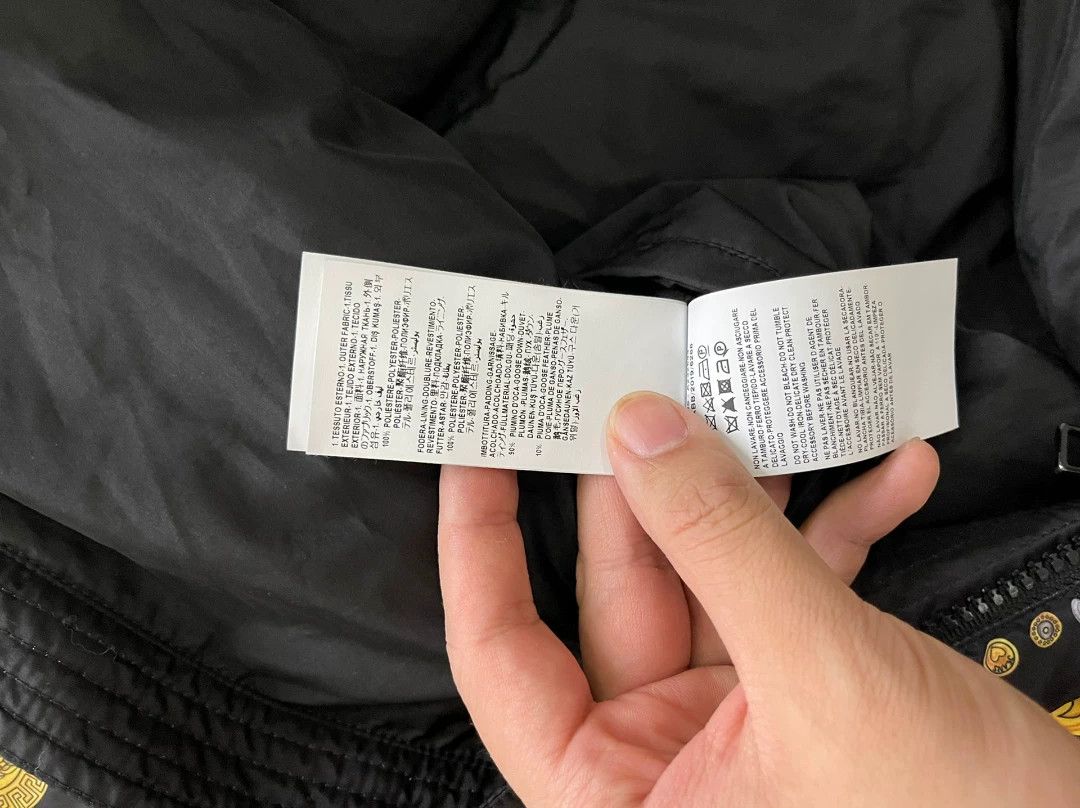 Versace Versace Full Logo Super Cool Goose Down Jacket Size US M / EU 48-50 / 2 - 6 Thumbnail