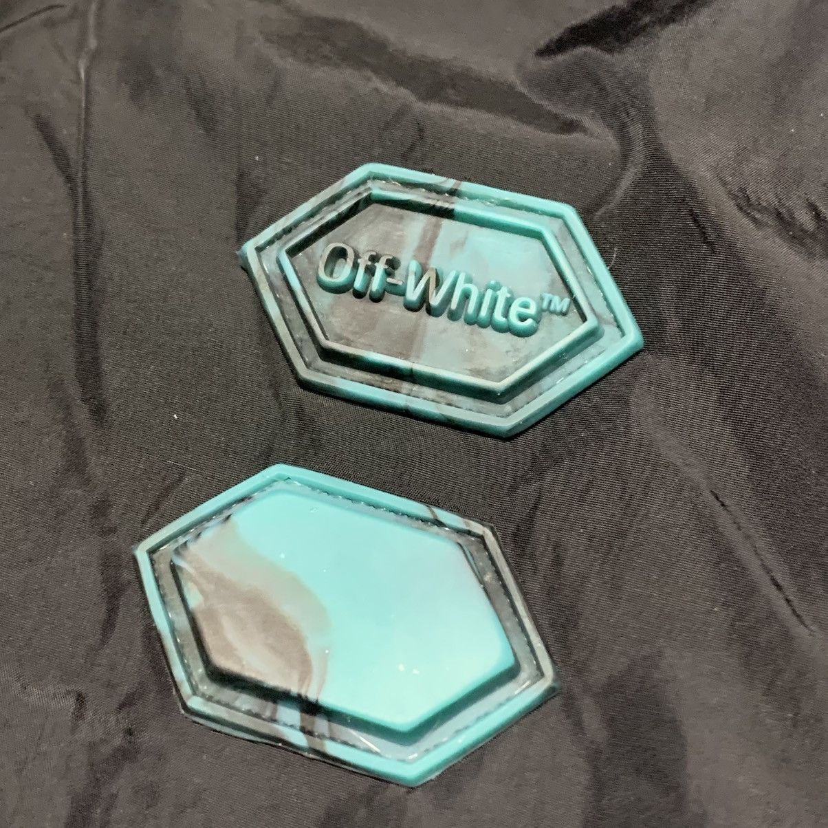 Off-White Off White Small Track Pants Bottoms Black Nylon Virgil Abloh Size US 30 / EU 46 - 7 Thumbnail