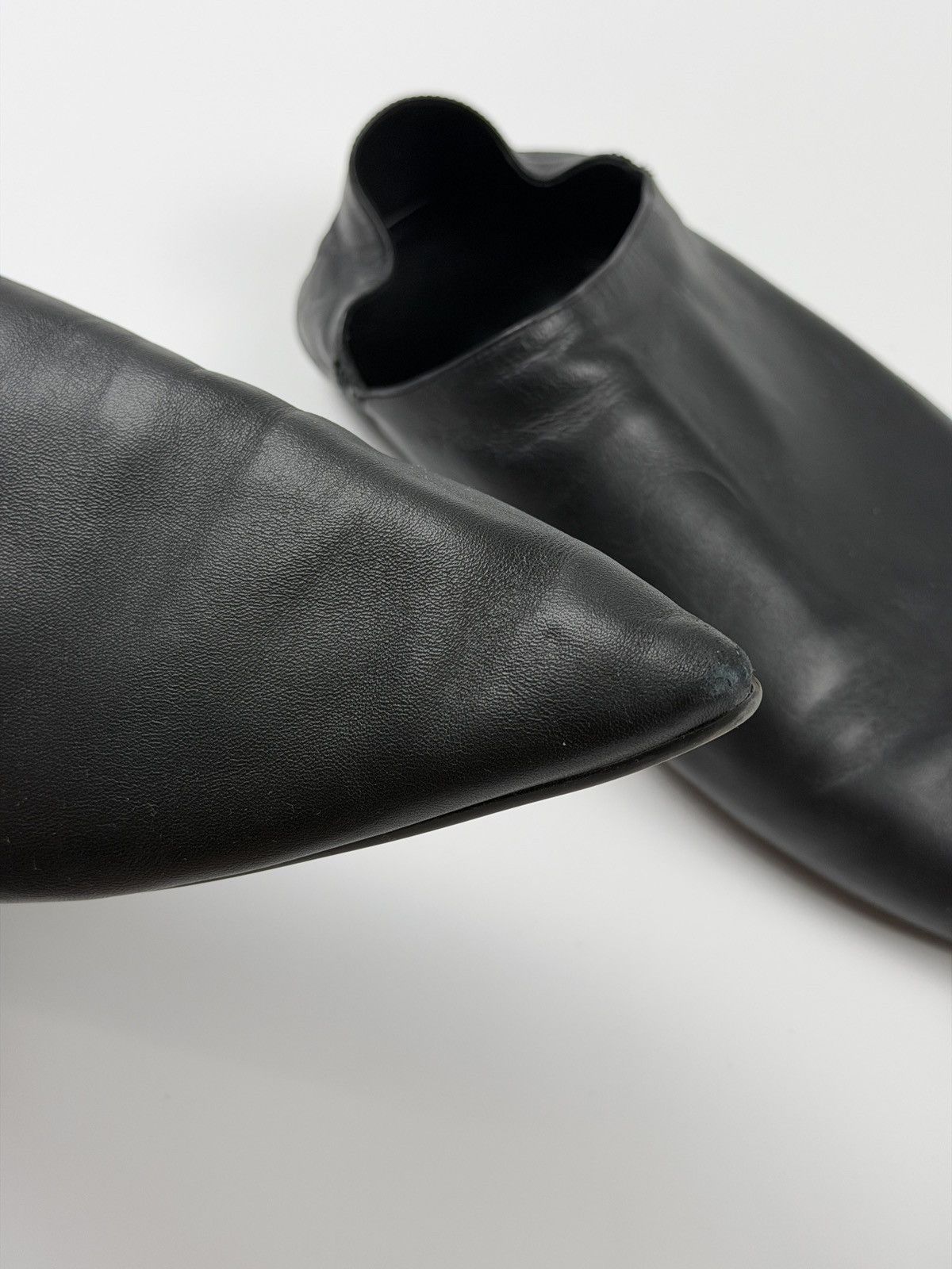 Balenciaga SUMMER 2024 LEATHER BABOUCHE MULES Size US 10 / EU 43 - 8 Thumbnail