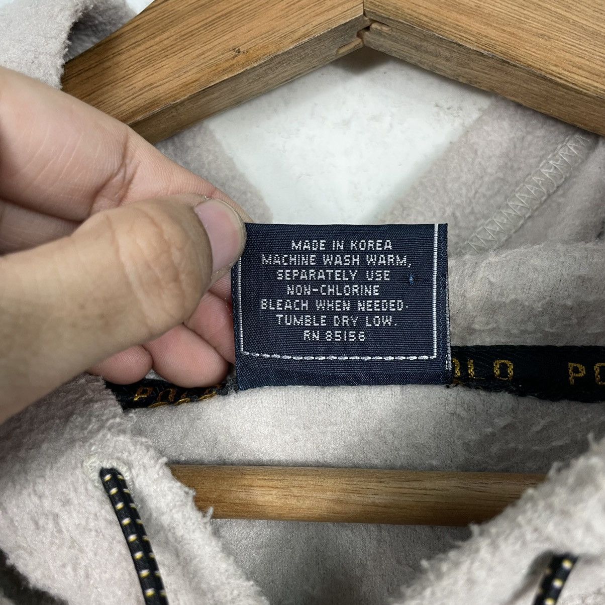 Polo Ralph Lauren Vintage Polo Ralph Lauren Hoodie Size US L / EU 52-54 / 3 - 15 Thumbnail