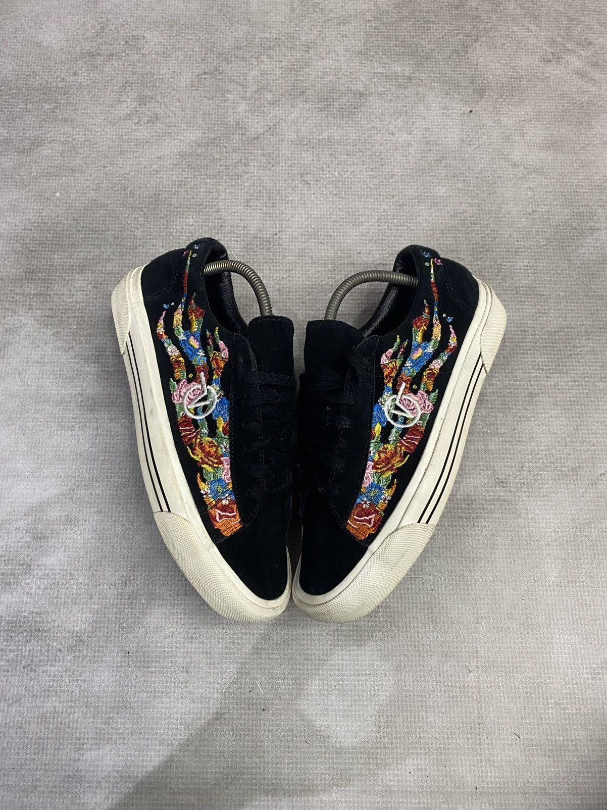 Vans Vans Sid DX 'Anaheim Factory - Flower Flame Black Size US 7.5 / EU 40-41 - 2 Thumbnail