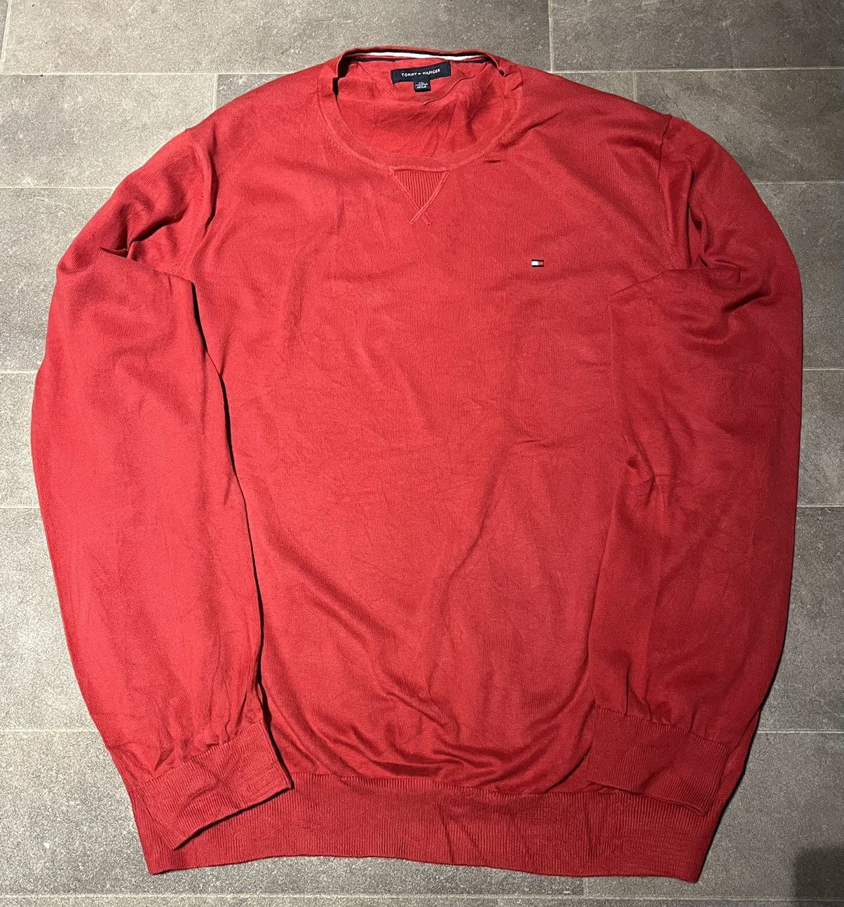 Tommy Hilfiger Red Tommy Hilfiger jumper Size US XXL / EU 58 / 5 - 1 Thumbnail
