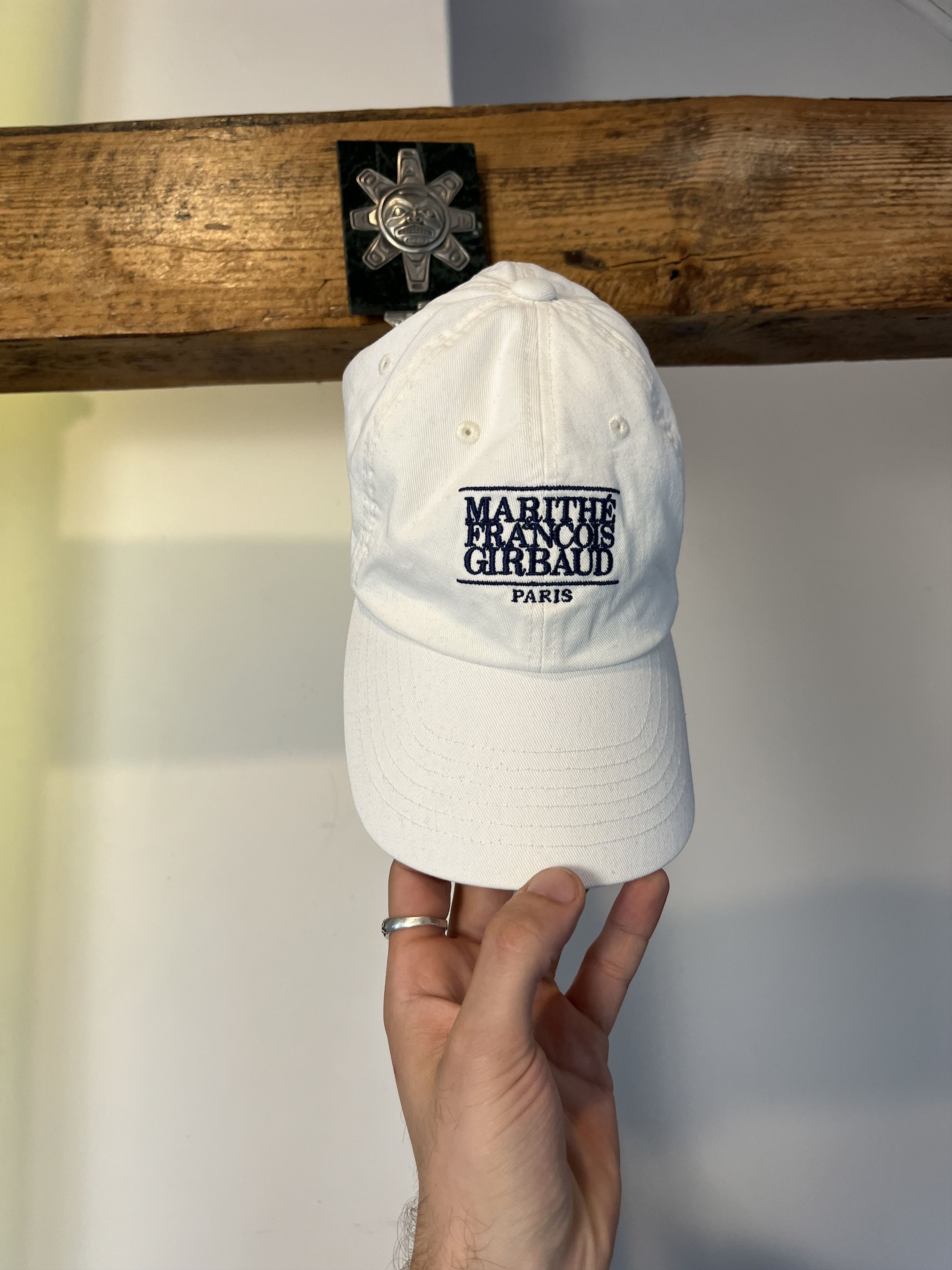 90s Marithe Francois Girbaud Paris Big Logo Cap Hat