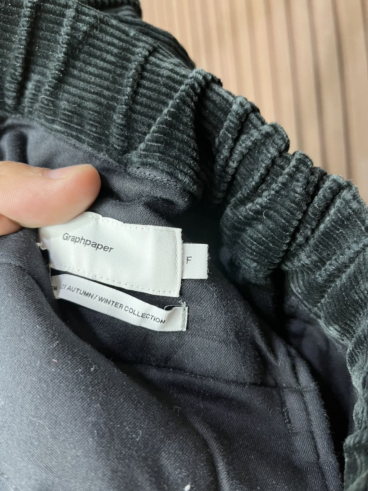 Graphpaper Graphpaper Modernism AW/2021 Corduroy Pants Size US 34 / EU 50 - 5 Thumbnail