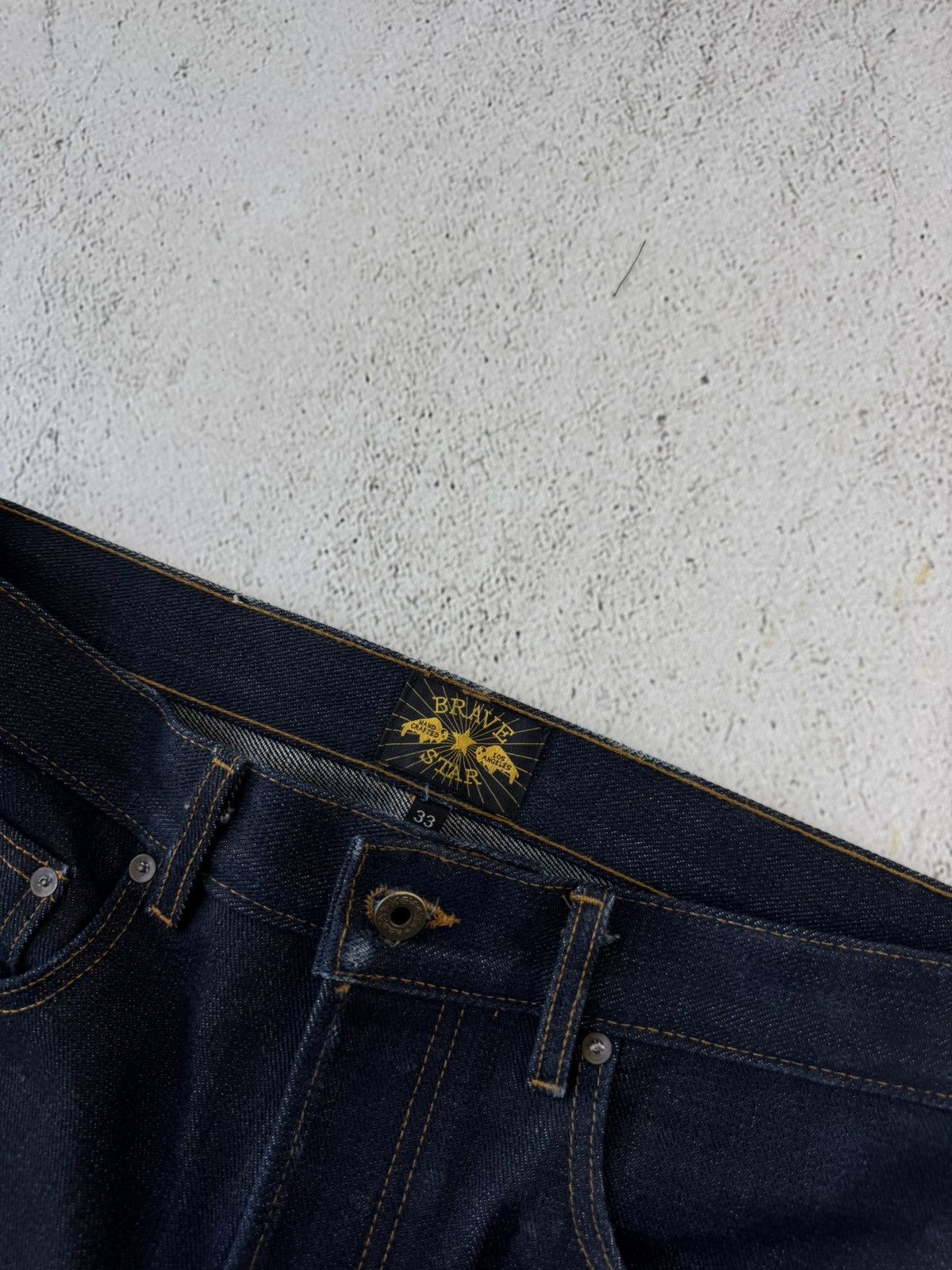 Brawe Star Selvedge True BSJ103 Denim USA Jeans Pants