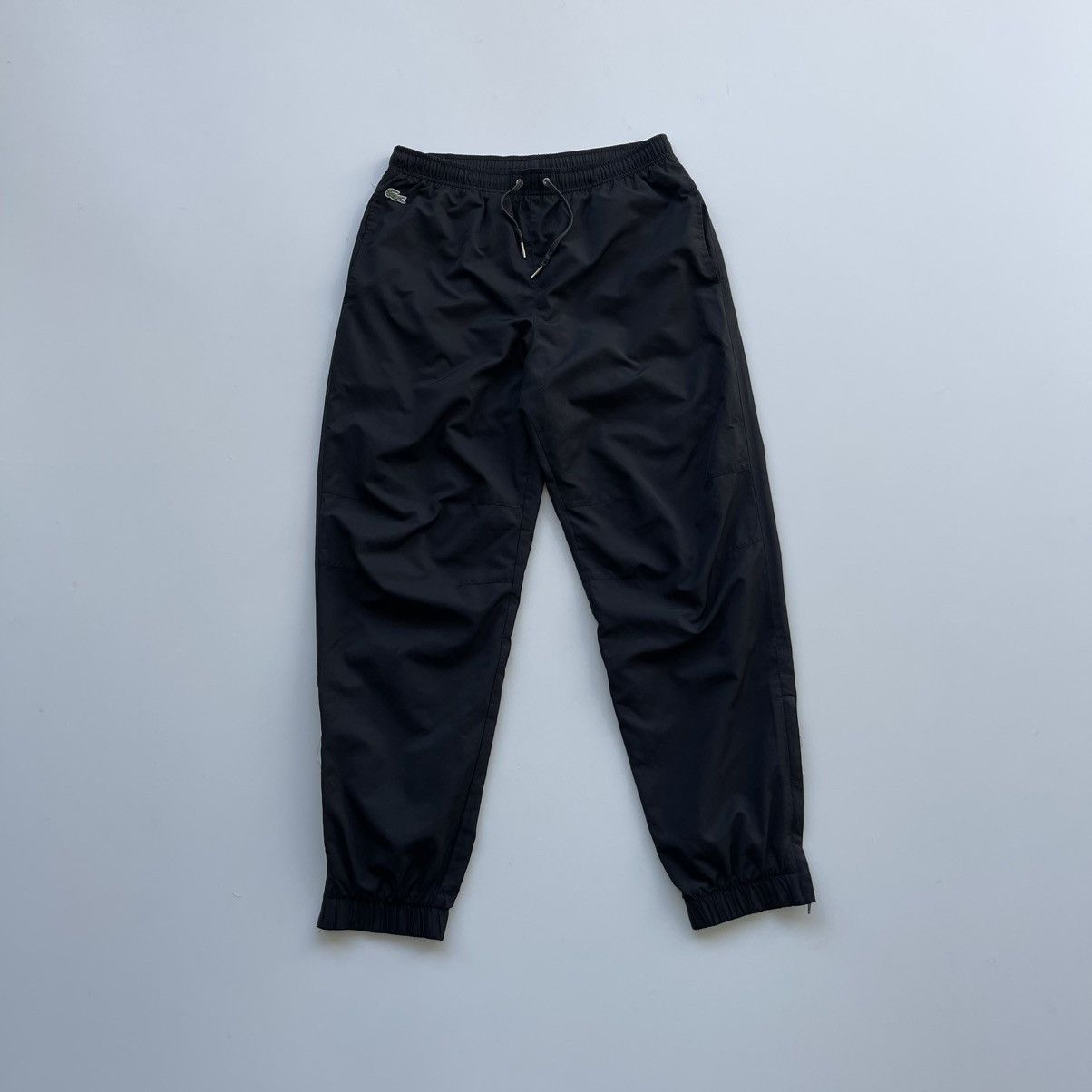 Lacoste × Vintage Lacoste Sport Vintage Nylon Track Pants Black Y2K Size US 34 / EU 50 - 1 Thumbnail