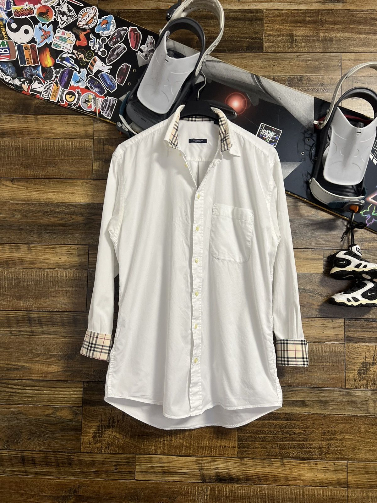 Burberry Men’s Shirt Burberry London in a cage Size US M / EU 48-50 / 2 - 1 Thumbnail