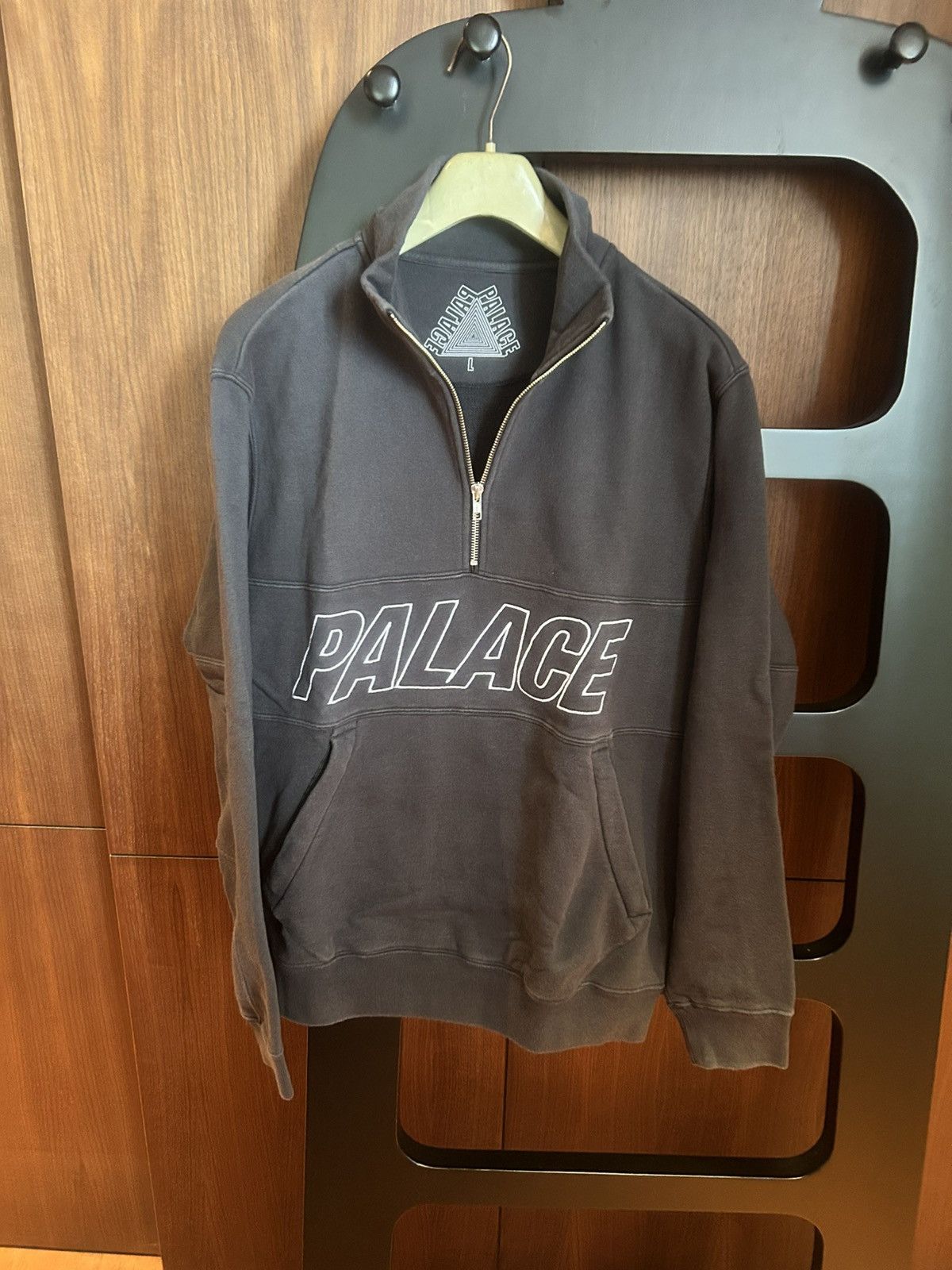 Palace Palace Logo Zip up Sweater size L Size US XL / EU 56 / 4 - 2 Thumbnail