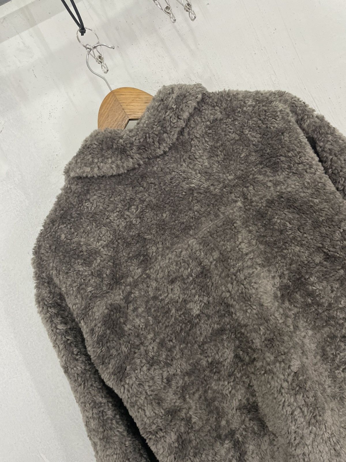 Japanese Brand Cohina Crop Jacket Fur Winter Sherpa Size US M / EU 48-50 / 2 - 6 Thumbnail