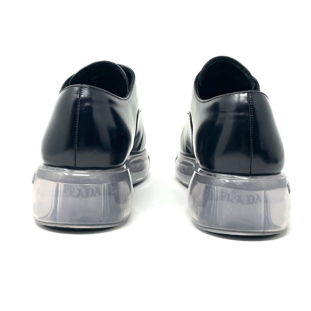 Prada Prada Black Lace Up Derby Shoes with Clear Air Sole Size 36 Size US 5 / IT 35 - 10 Thumbnail