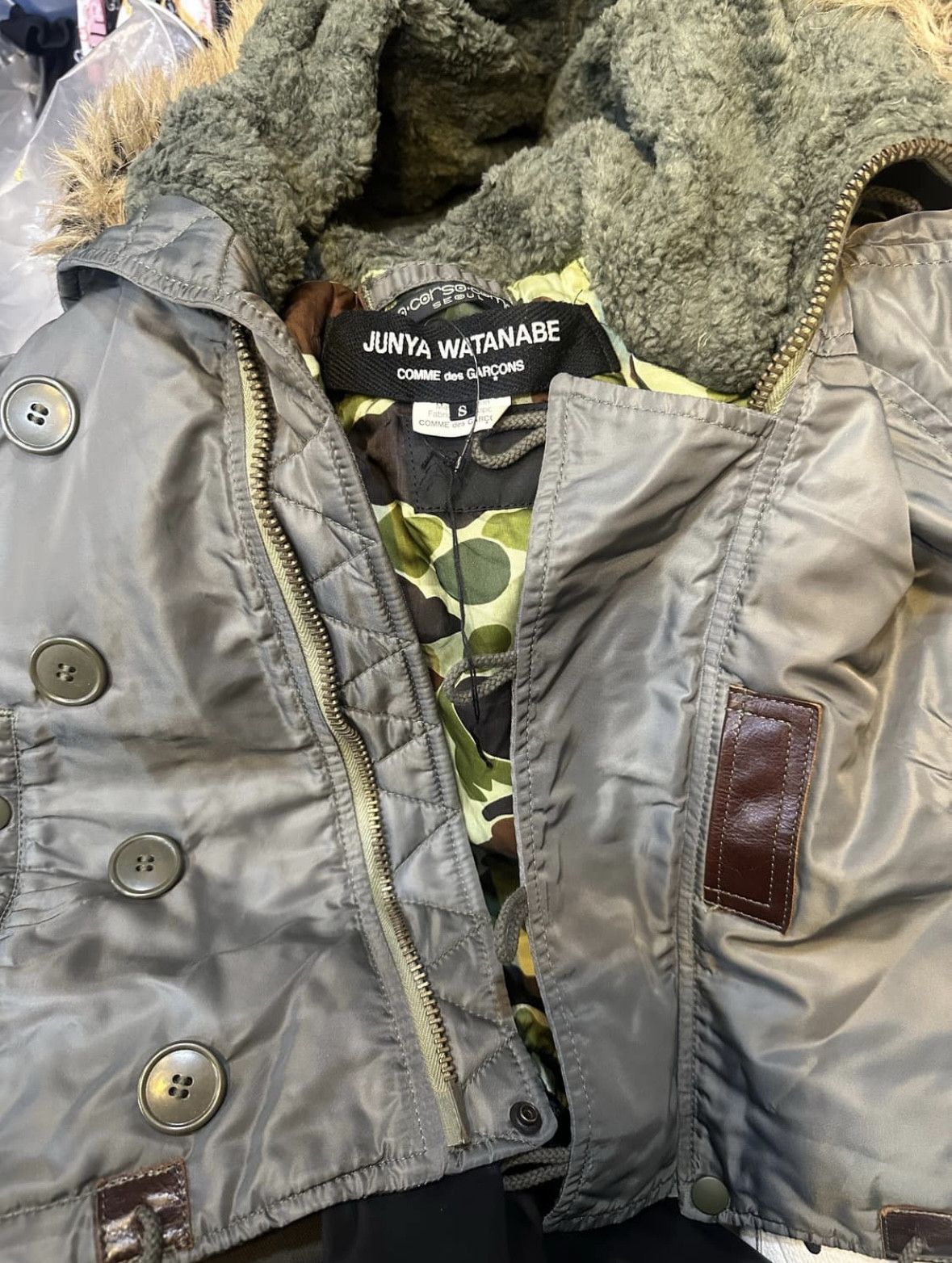 Junya Watanabe Junya Watanabe 2010 F/W Cropped Aviator Jacket Size S / US 4 / IT 40 - 3 Thumbnail