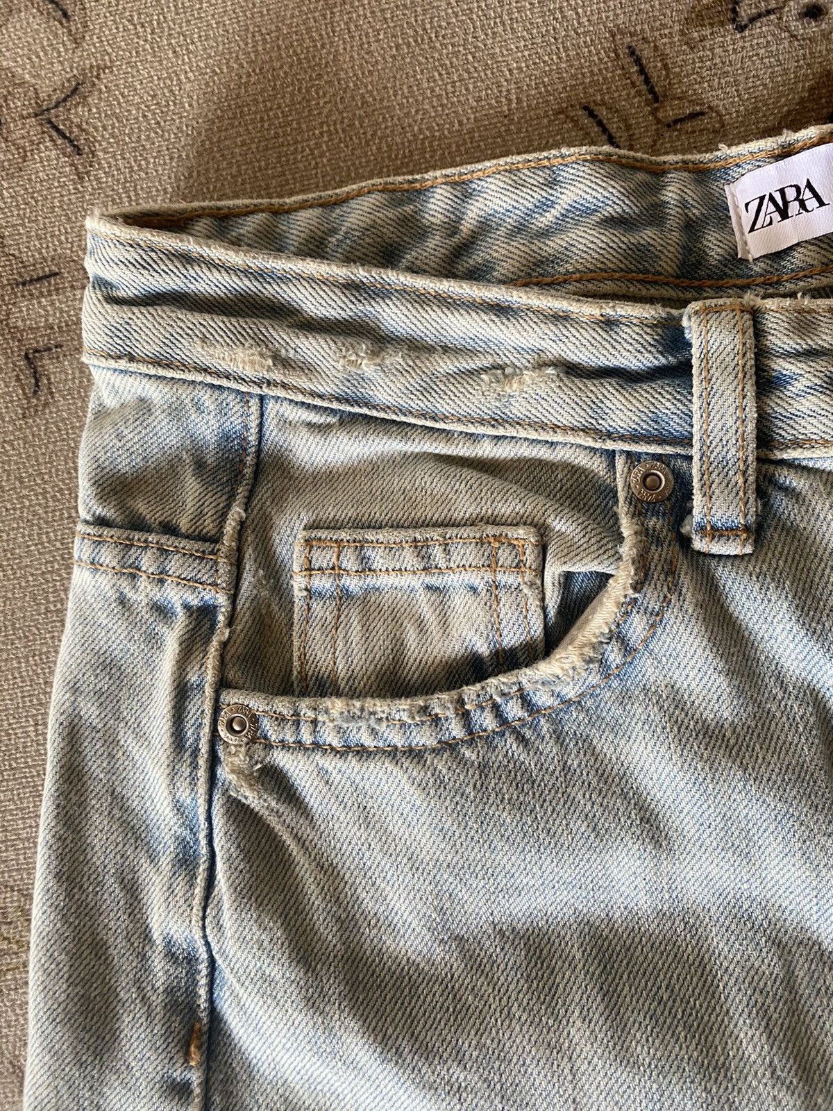 JNCO Zara Faded Color Super Baggy Denim Size US 28 / EU 44 - 4 Thumbnail