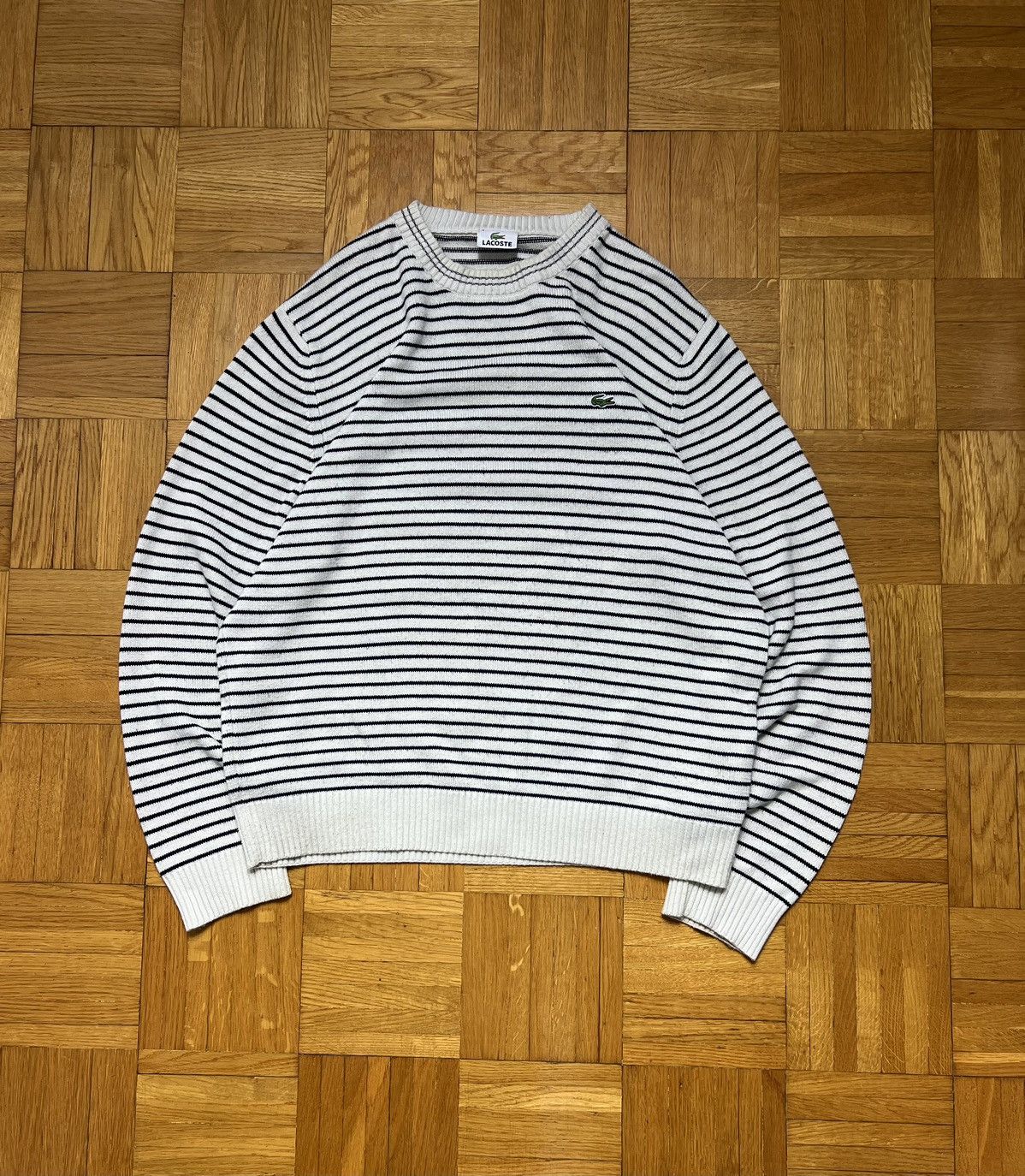 Lacoste Sweater Lacoste vintage logo Size US M / EU 48-50 / 2 - 1 Thumbnail