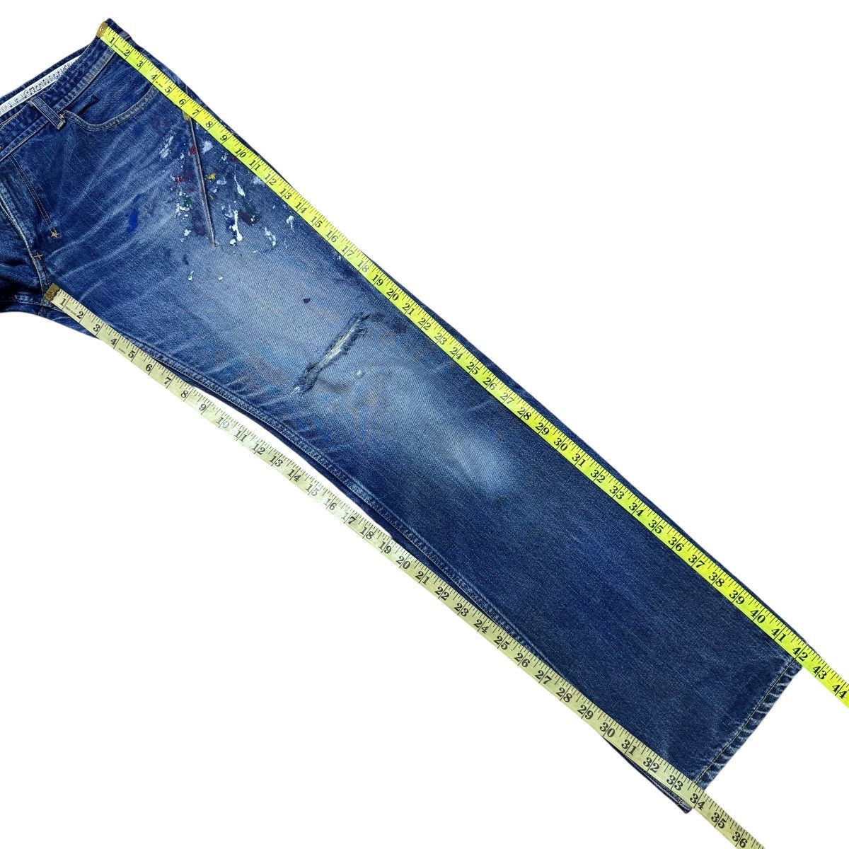 Number (N)ine Number Nine Denim Painter Jeans Grunge Size US 34 / EU 50 - 24 Thumbnail