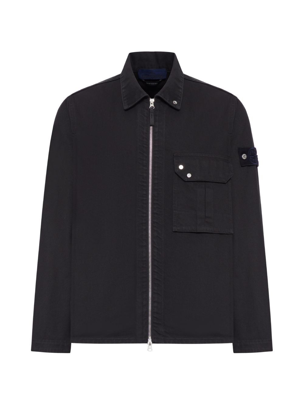 Stone Island DENIM COTTON JACKET Size US M / EU 48-50 / 2 - 1 Thumbnail