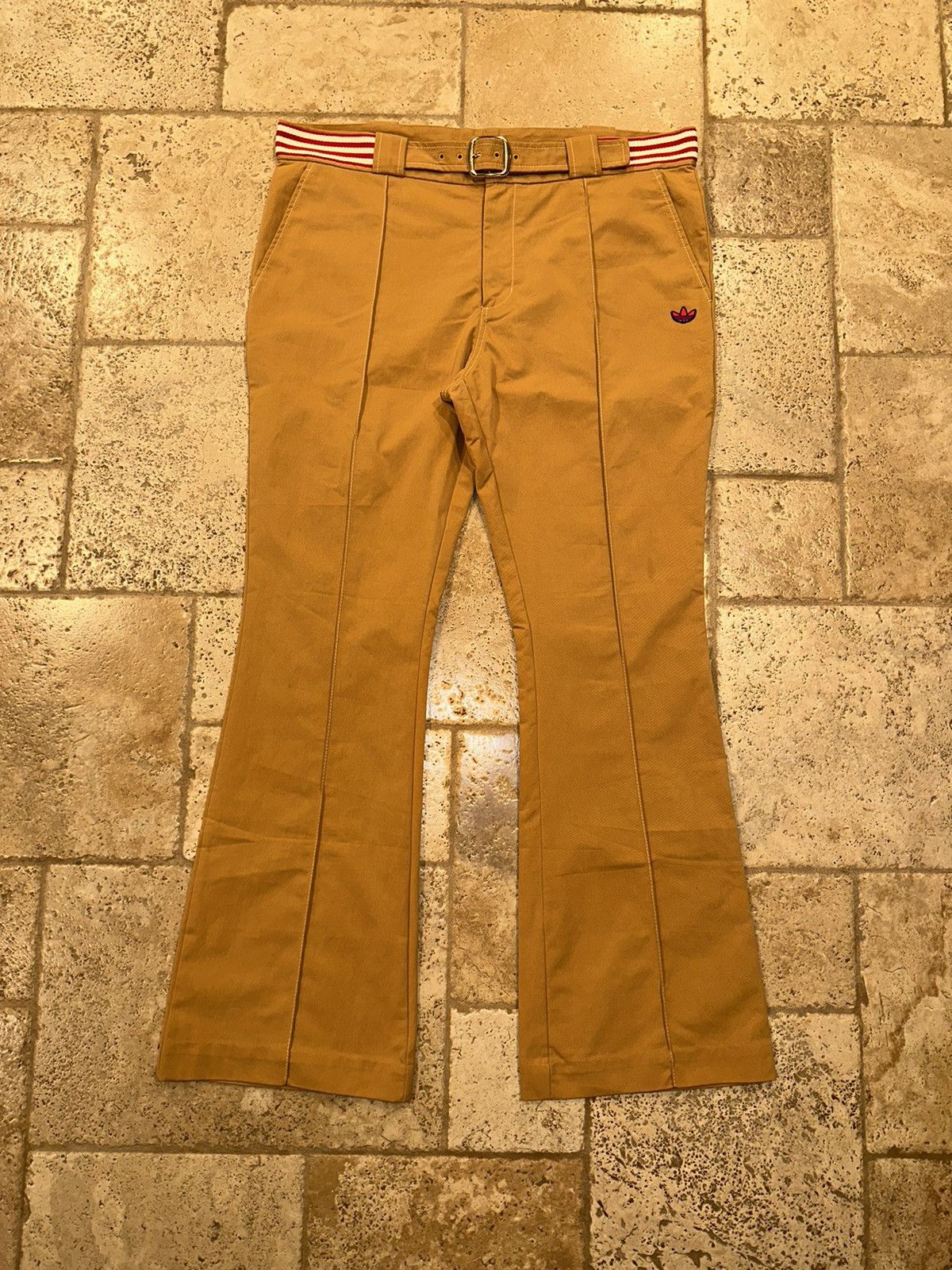 Adidas × Wales Bonner Wales Bonner x Adidas Belted Flare Chino Pants Size US 36 / EU 52 - 13 Thumbnail