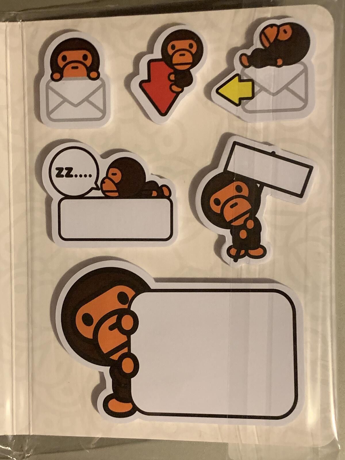Bape BAPE x Baby Milo Store Memo / Flags / Notebook Set Size ONE SIZE - 4 Thumbnail