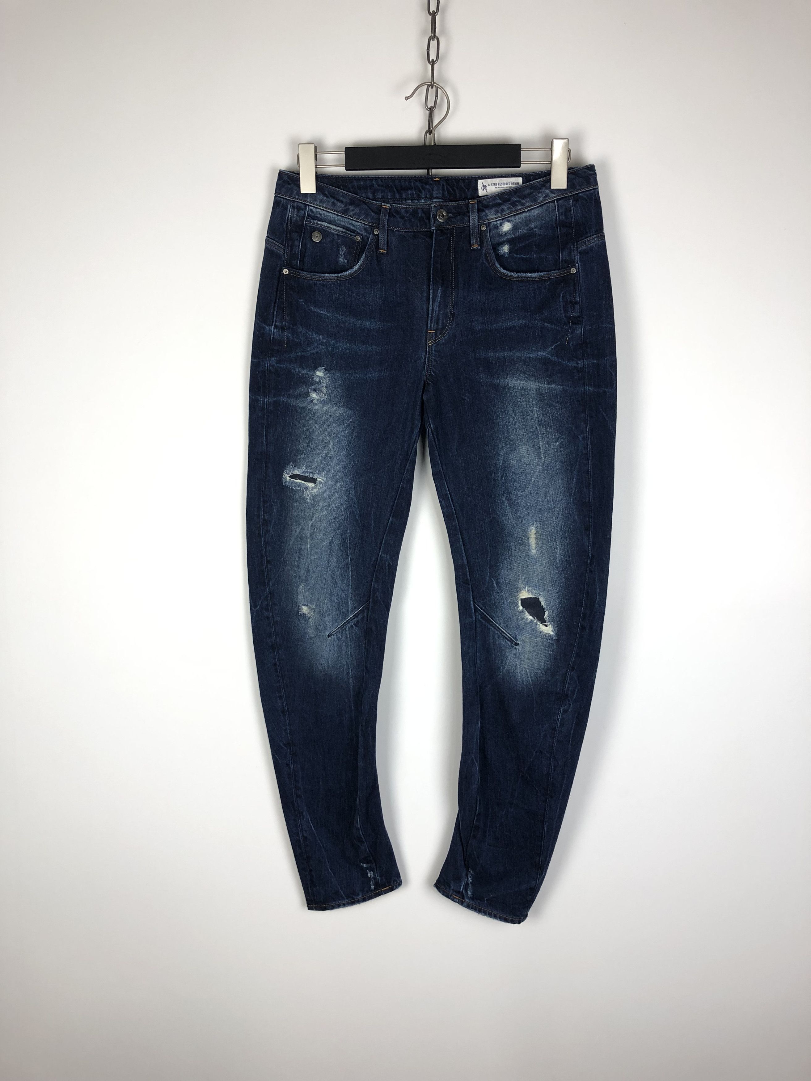 G-Star G-Star Raw Arc 3D Low Boyfriend Jeans Denim Pants 28x34 Size 28" / US 6 / IT 42 - 1 Thumbnail
