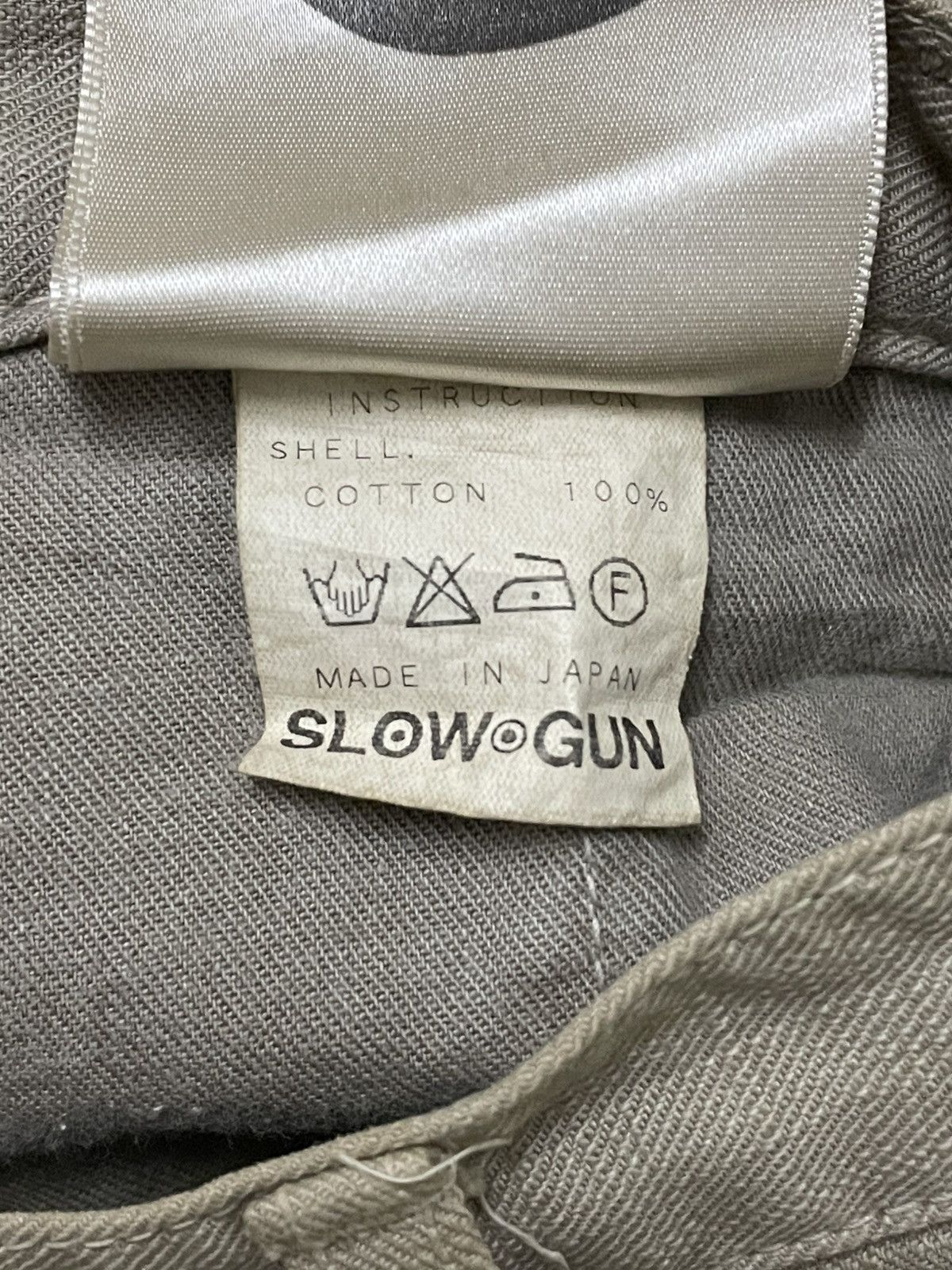 Japanese Brand Vintage 1990s Japan Designer Slowgun Tactical Cargo Pant Size US 30 / EU 46 - 21 Thumbnail