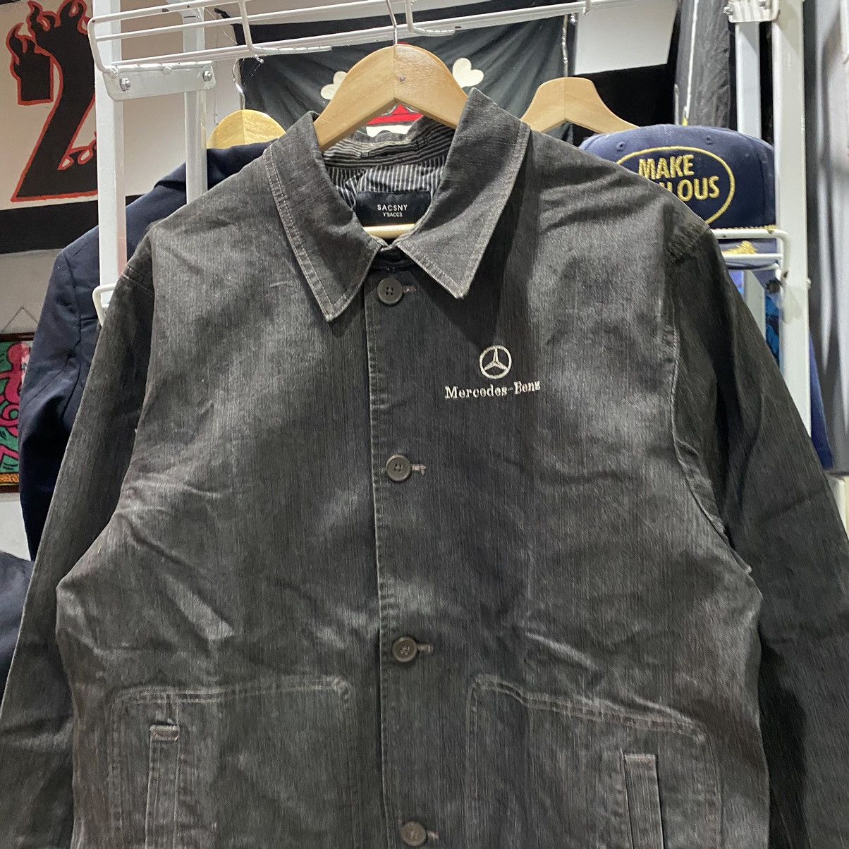 Yohji Yamamoto YOHJI YAMAMOTO Y'SACCS SACSNY DENIM CHORE JACKET Size US L / EU 52-54 / 3 - 3 Thumbnail