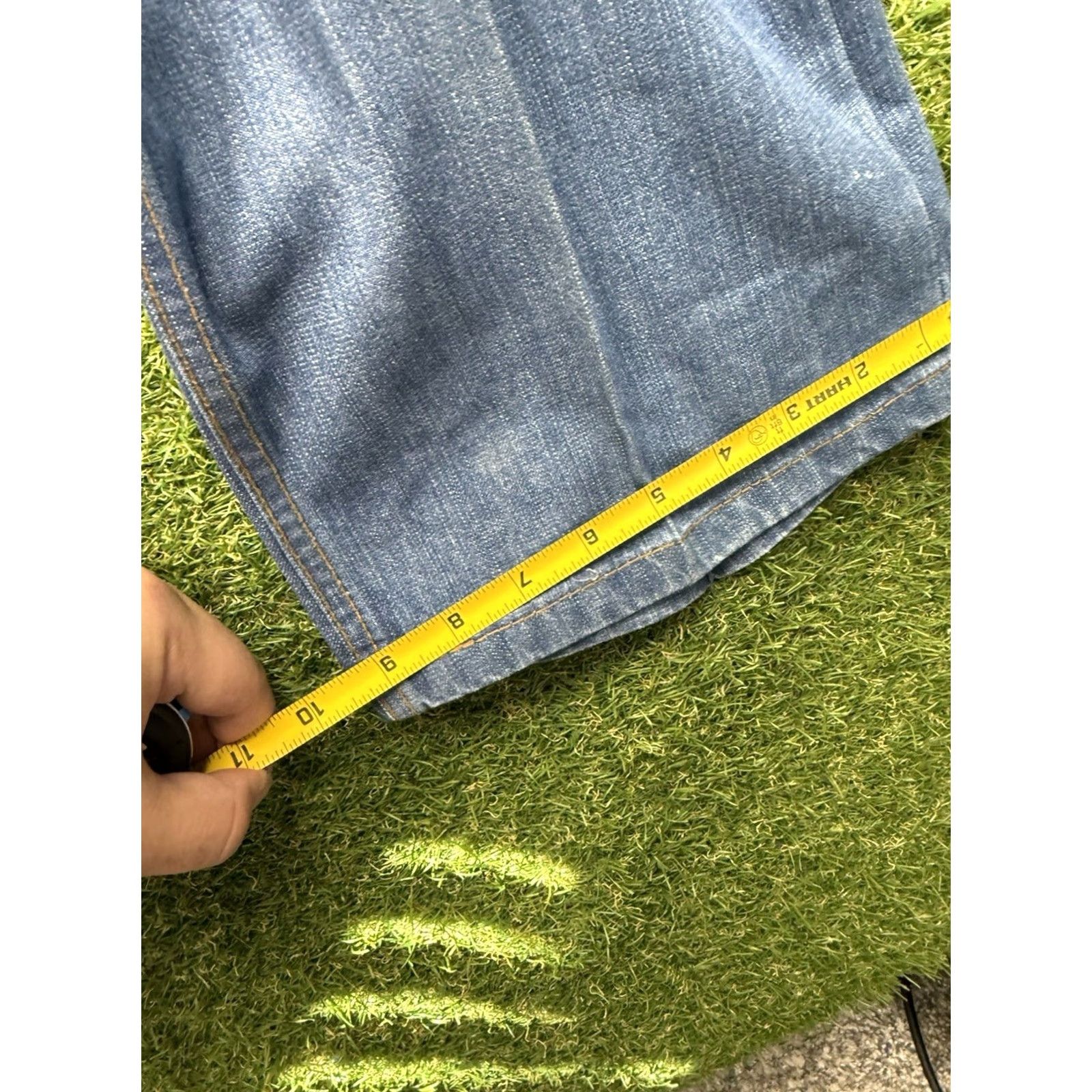 Rocawear Rocawear Jeans Baggy Mens 36 Blue Denim 90s Grunge Y2K Jnco Southpole Wide-Leg Vintage 5-Pocket Relaxed Jeans Mens Size US 36 / EU 52 - 7 Thumbnail