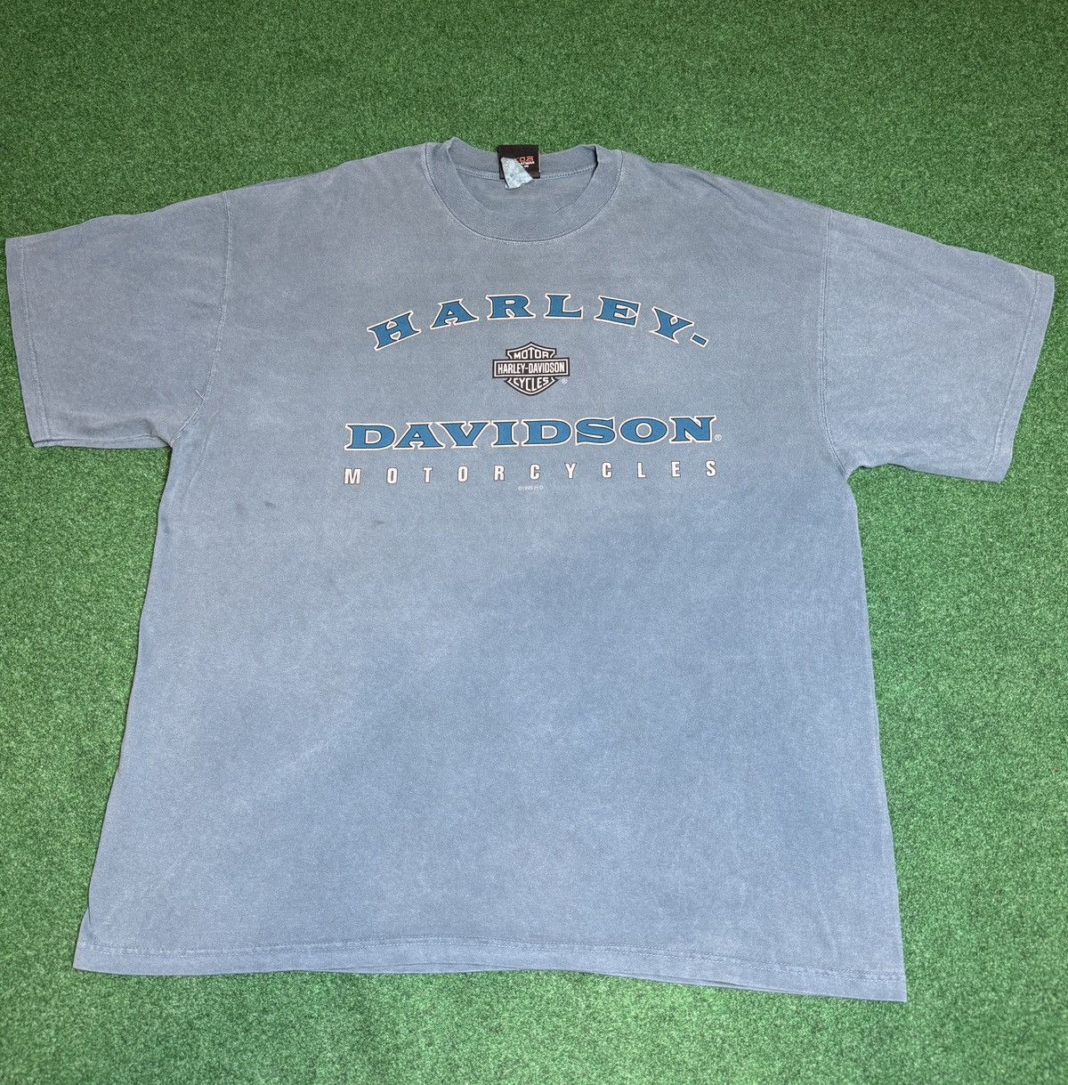 Harley Davidson × Vintage Vtg 90s Harley Davidson 1999 San Antonio Texas Biker T Shirt Size US XL / EU 56 / 4 - 1 Thumbnail