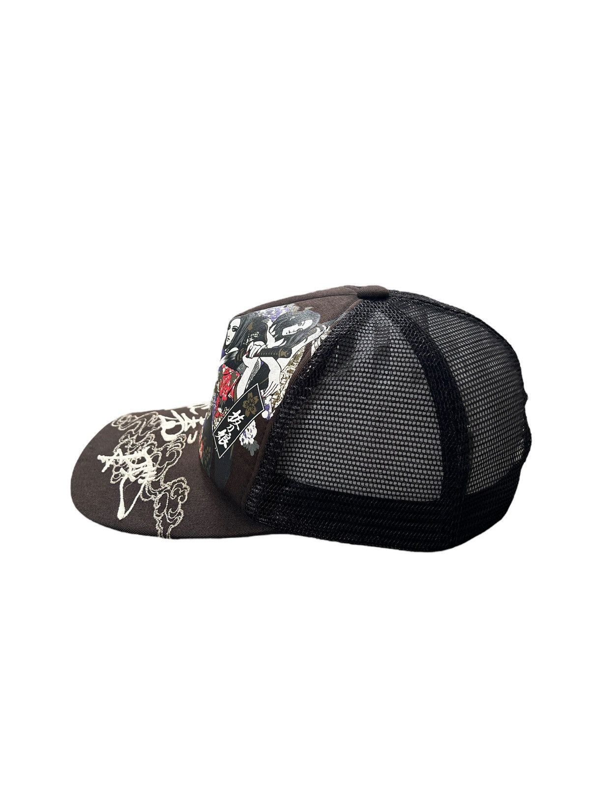 Japanese Brand Divine Retribution 🇯🇵 ‘Samurai Girls” Trucker Hat Size ONE SIZE - 5 Thumbnail