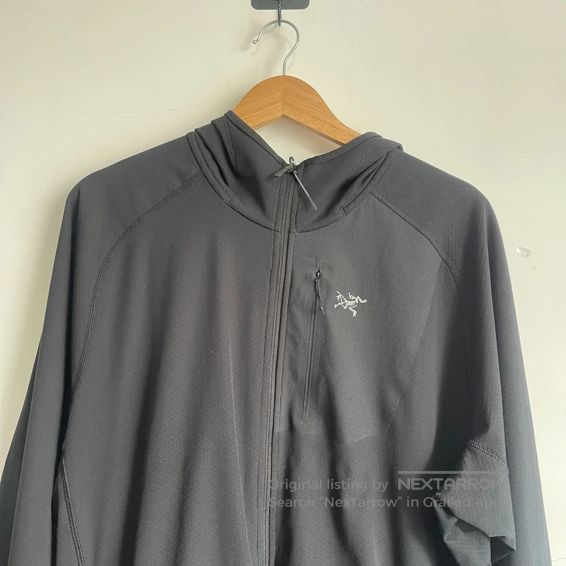 Arc'teryx Arcteryx Delta Black Full-Zip Hoodie. Size US XL / EU 56 / 4 - 3 Thumbnail