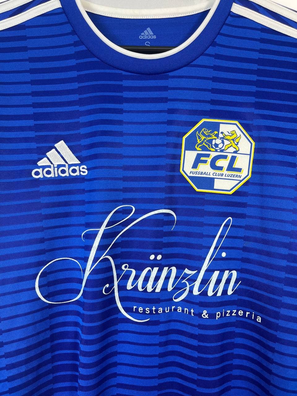 Adidas FC Luzern 2017/18 Home Shirt Adidas Player Issue #12 Size S Size US S / EU 44-46 / 1 - 2 Thumbnail