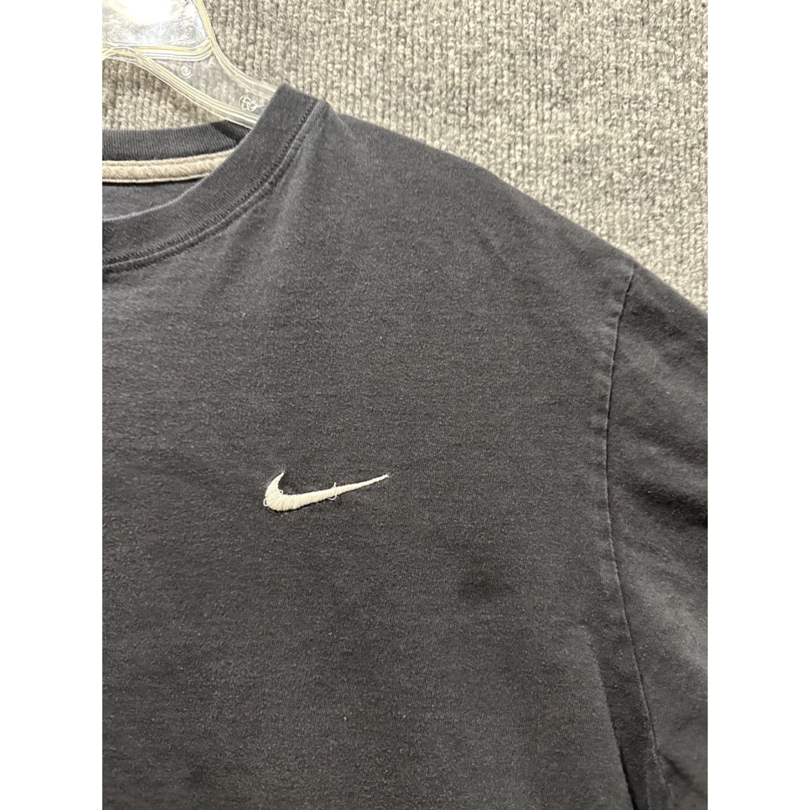Nike Nike Check Short Sleeve T-Shirt XL Black Activewear Size US XL / EU 56 / 4 - 3 Thumbnail