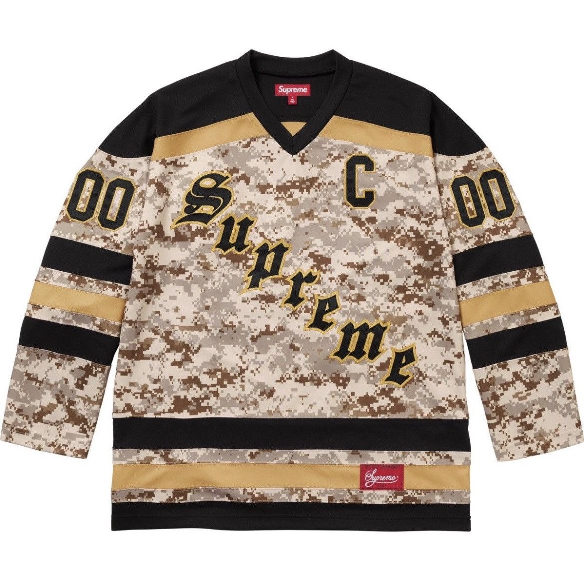 Supreme Supreme Fire & Ice Patches Hockey Jersey Digital Camo Medium Size US M / EU 48-50 / 2 - 2 Thumbnail